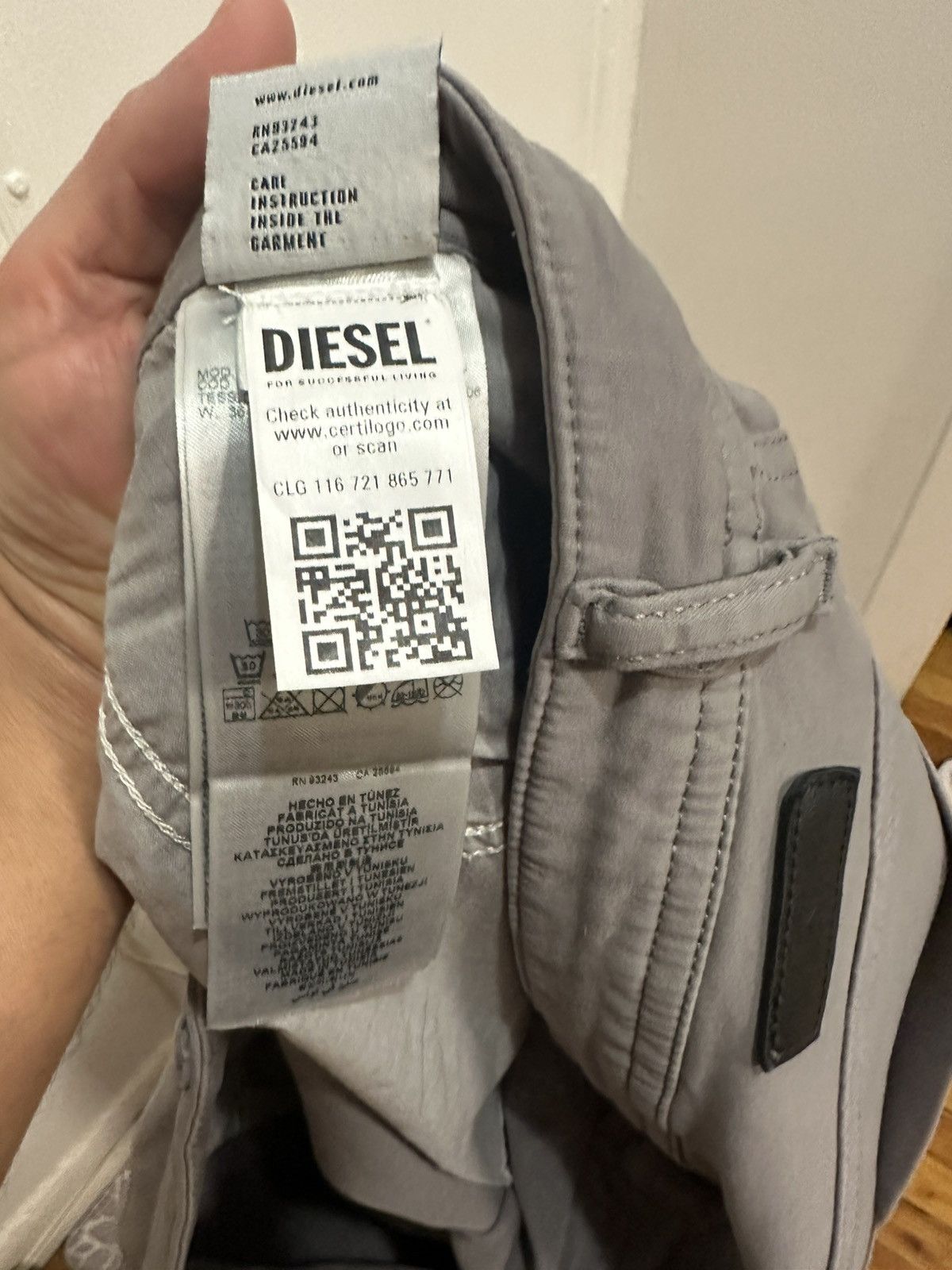 Diesel Diesel Thommer Jogg Pants Size US 36 / EU 52 - 5 Thumbnail