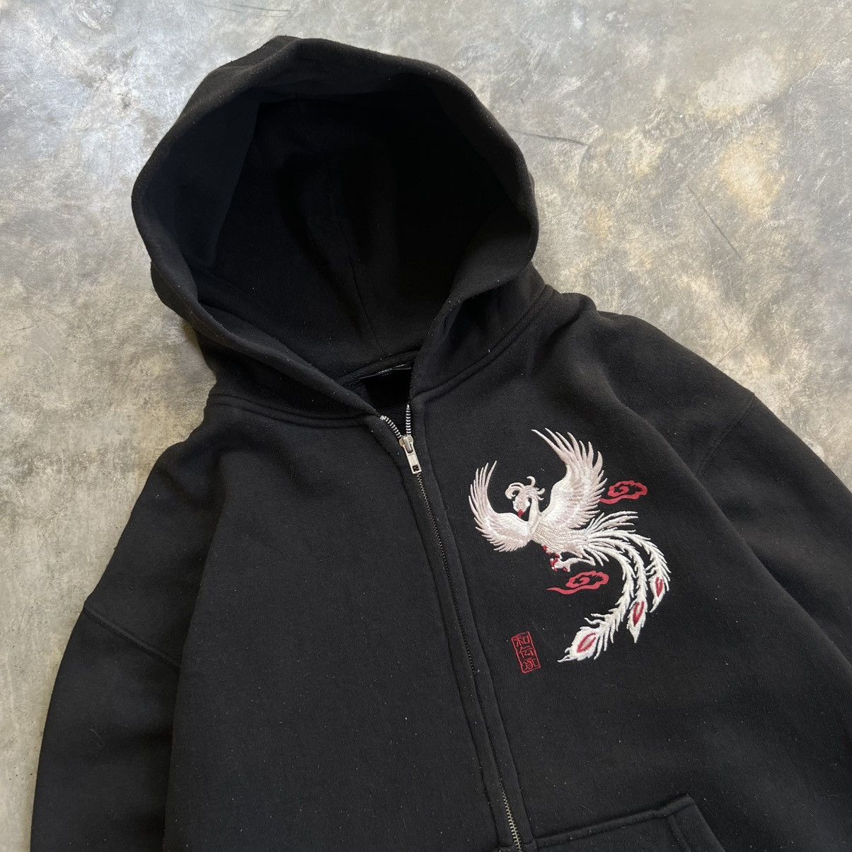 Hysteric Glamour 2000’s Bullet Noise Peacock Embroidered Hoodie Size US L / EU 52-54 / 3 - 4 Thumbnail