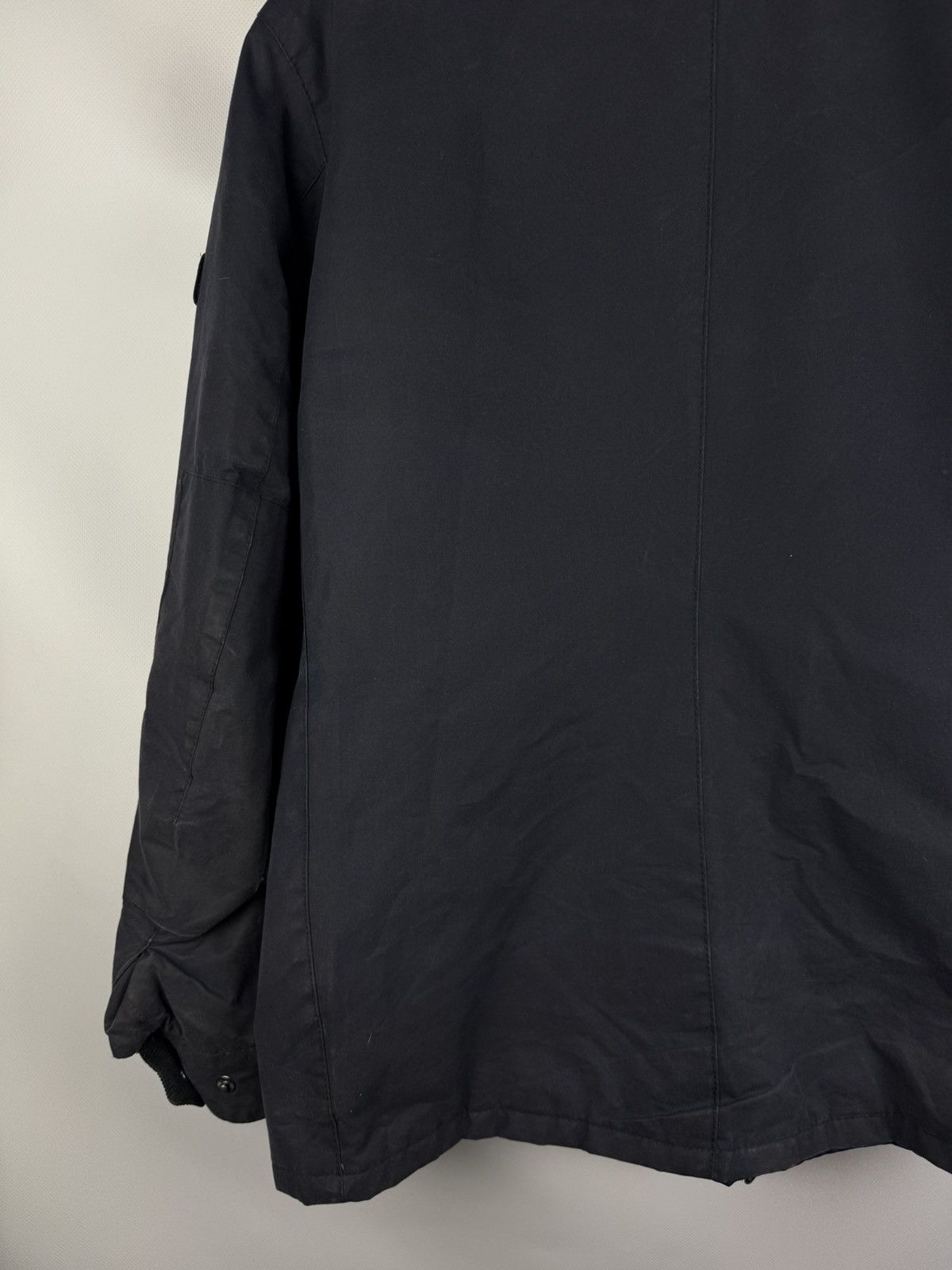 Barbour Barbour International Duke Multipocket Waxed Cotton Jacket Size US XL / EU 56 / 4 - 20 Thumbnail