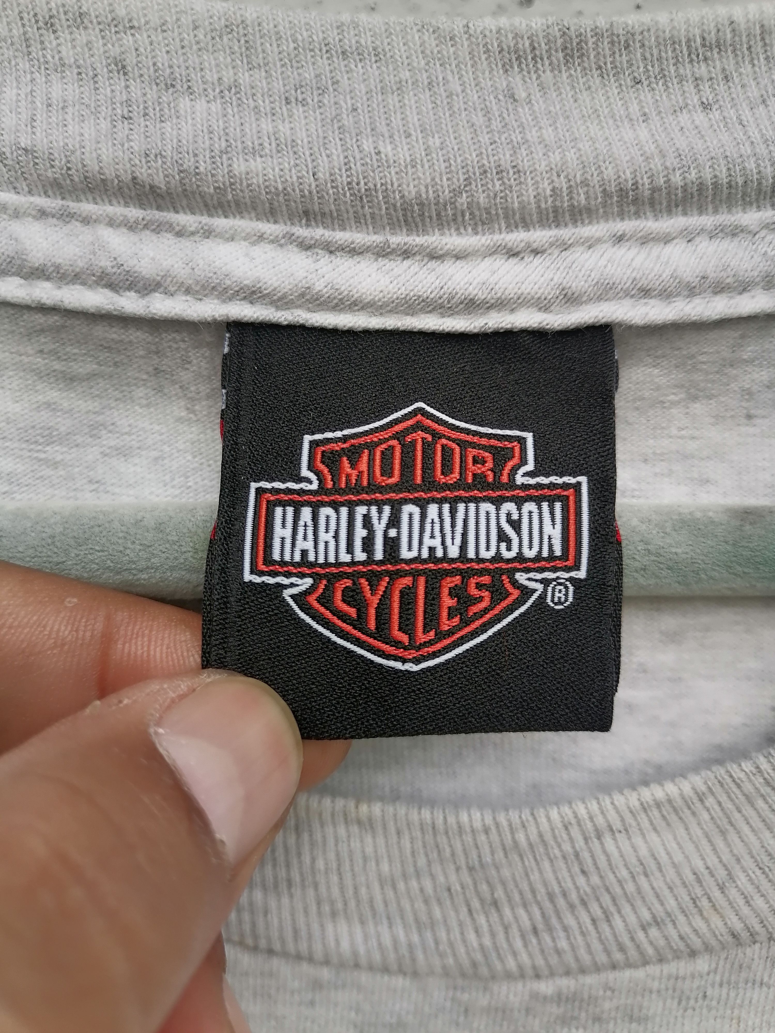 Harley Davidson × Vintage Harley Davidson Motorcycle San Diego California Pocket T Size US XXL / EU 58 / 5 - 5 Thumbnail