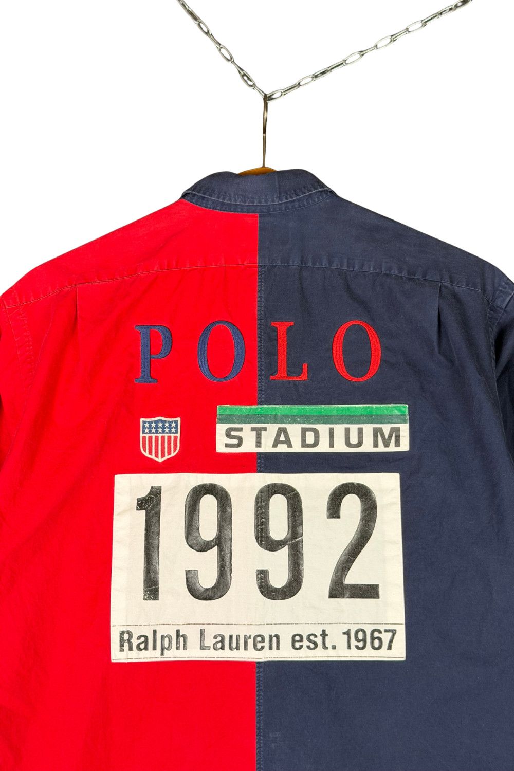 Polo Ralph Lauren [TRUE OG 1992] Polo Stadium P-Wing Polo SS92 - Collector Size US S / EU 44-46 / 1 - 7 Thumbnail