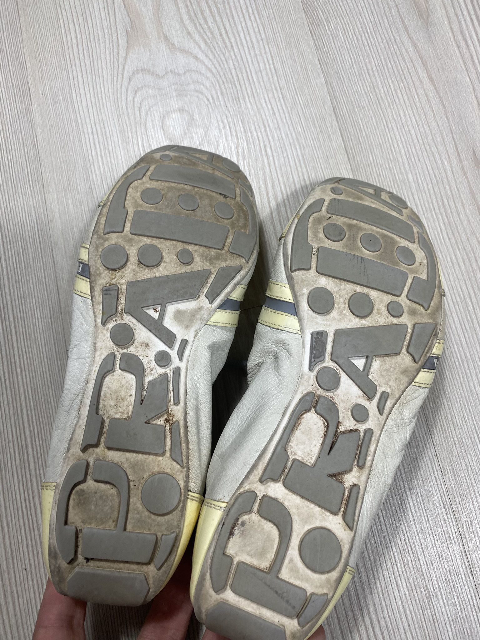 Prada Prada Ballet Flats Leather-Women Shoes Size US 6.5 / IT 36.5 - 6 Thumbnail