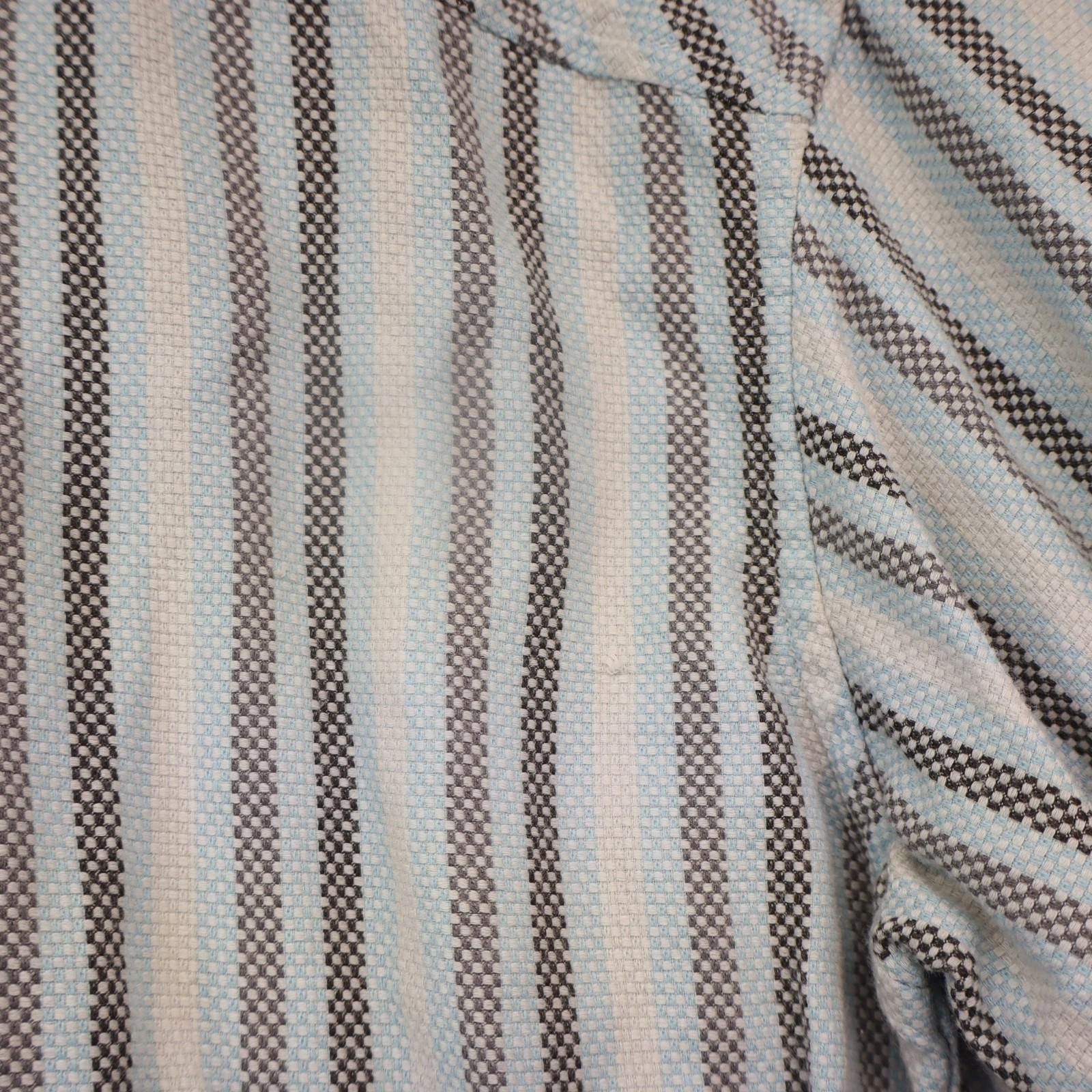 Sean John Sean John striped Dress Shirt size Medium Men Collar cotton Size US M / EU 48-50 / 2 - 9 Thumbnail