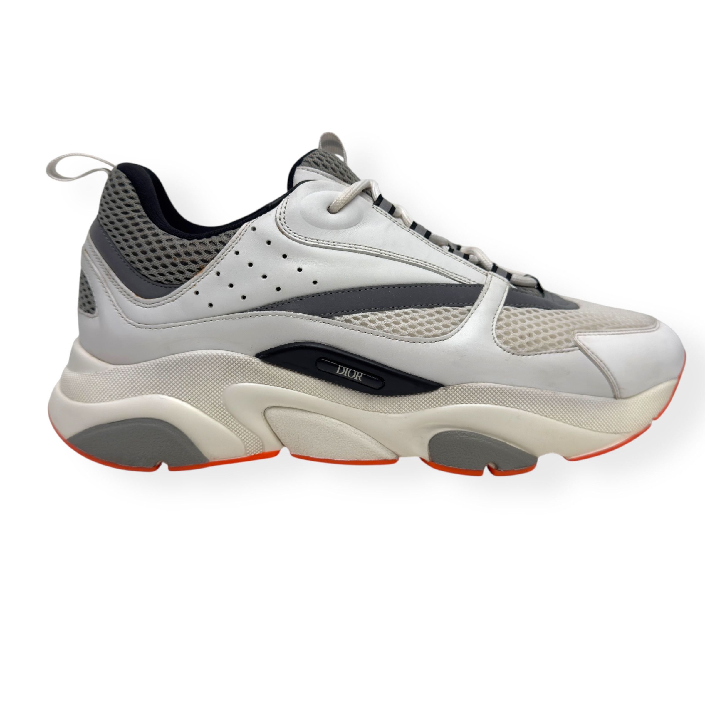 Dior DIOR B22 SNEAKER WHITE / ORANGE 44 / UK10 Size US 11 / EU 44 - 1 Thumbnail