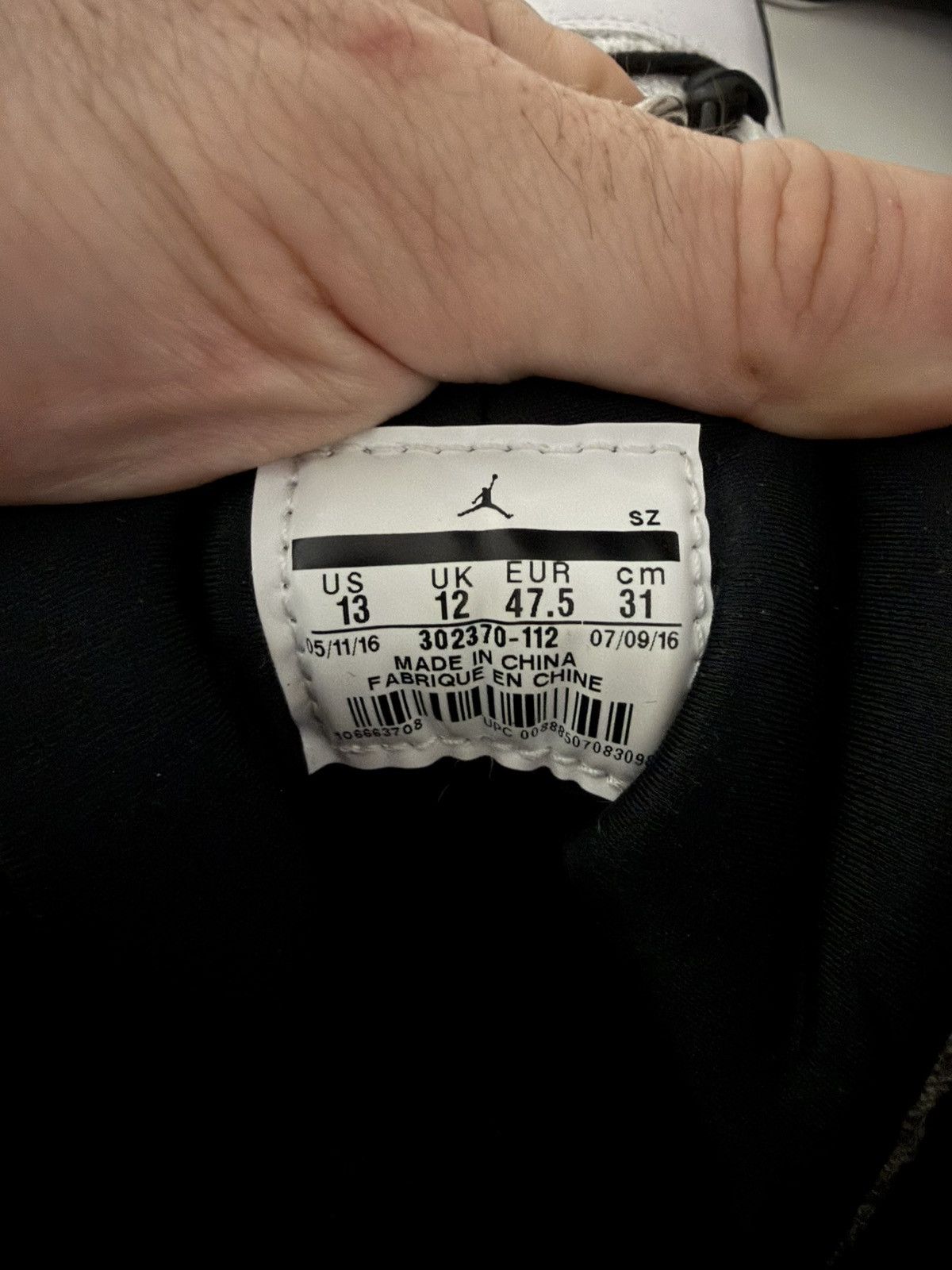 Jordan Brand Jordan 9 Retro OG (2016) Size US 13 / EU 46 - 4 Thumbnail