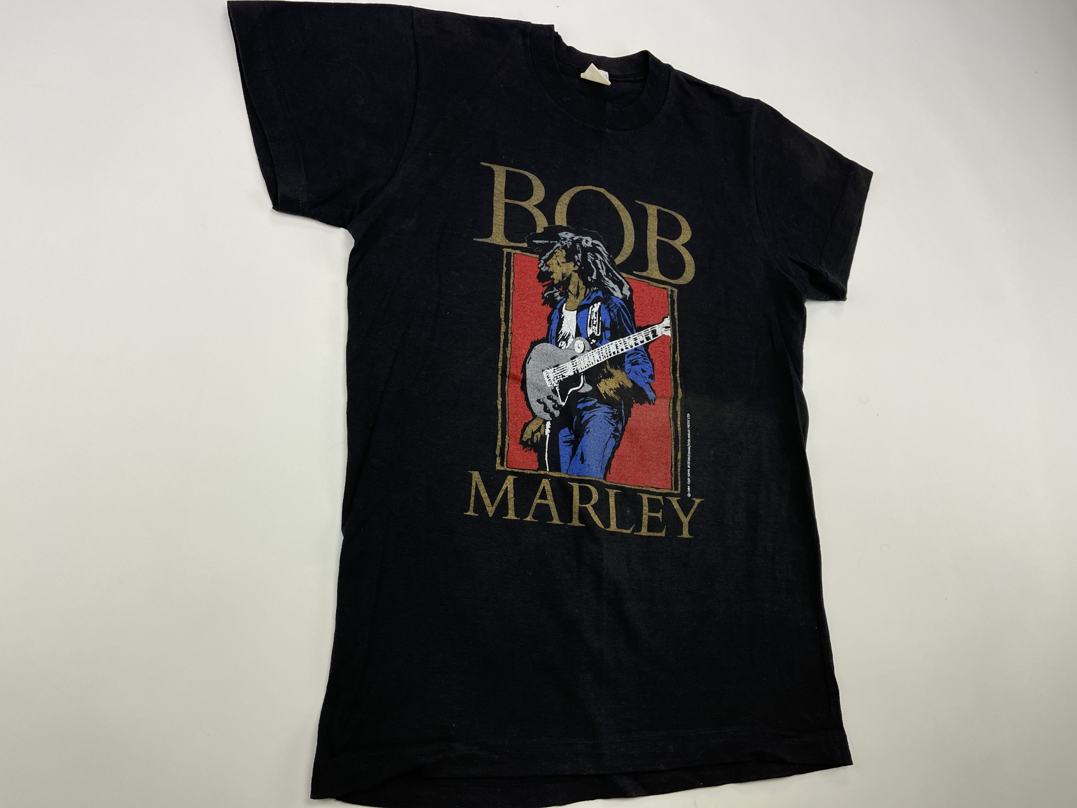Band Tees × Bob Marley Vintage Bob Marley t-shirt, 1984, 80s, Rock, reggae, 1980s S Size US S / EU 44-46 / 1 - 2 Thumbnail