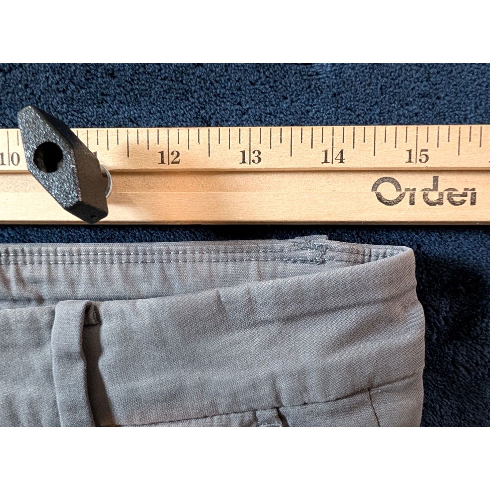 Vintage Birddogs Men's 30x30 Light Gray Stretch Chino Slim Fit Pants Size US 30 / EU 46 - 3 Thumbnail