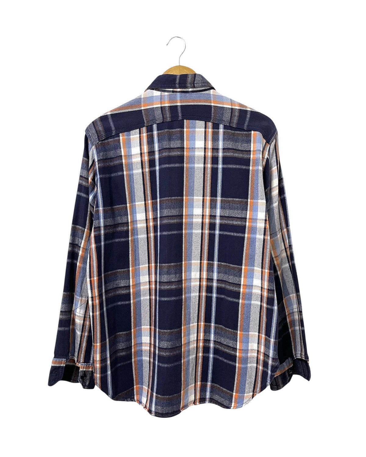 Engineered Garments ENGINEERED GARMENTS CHECKED TWILL PLAID WORK SHIRT Size US S / EU 44-46 / 1 - 8 Thumbnail