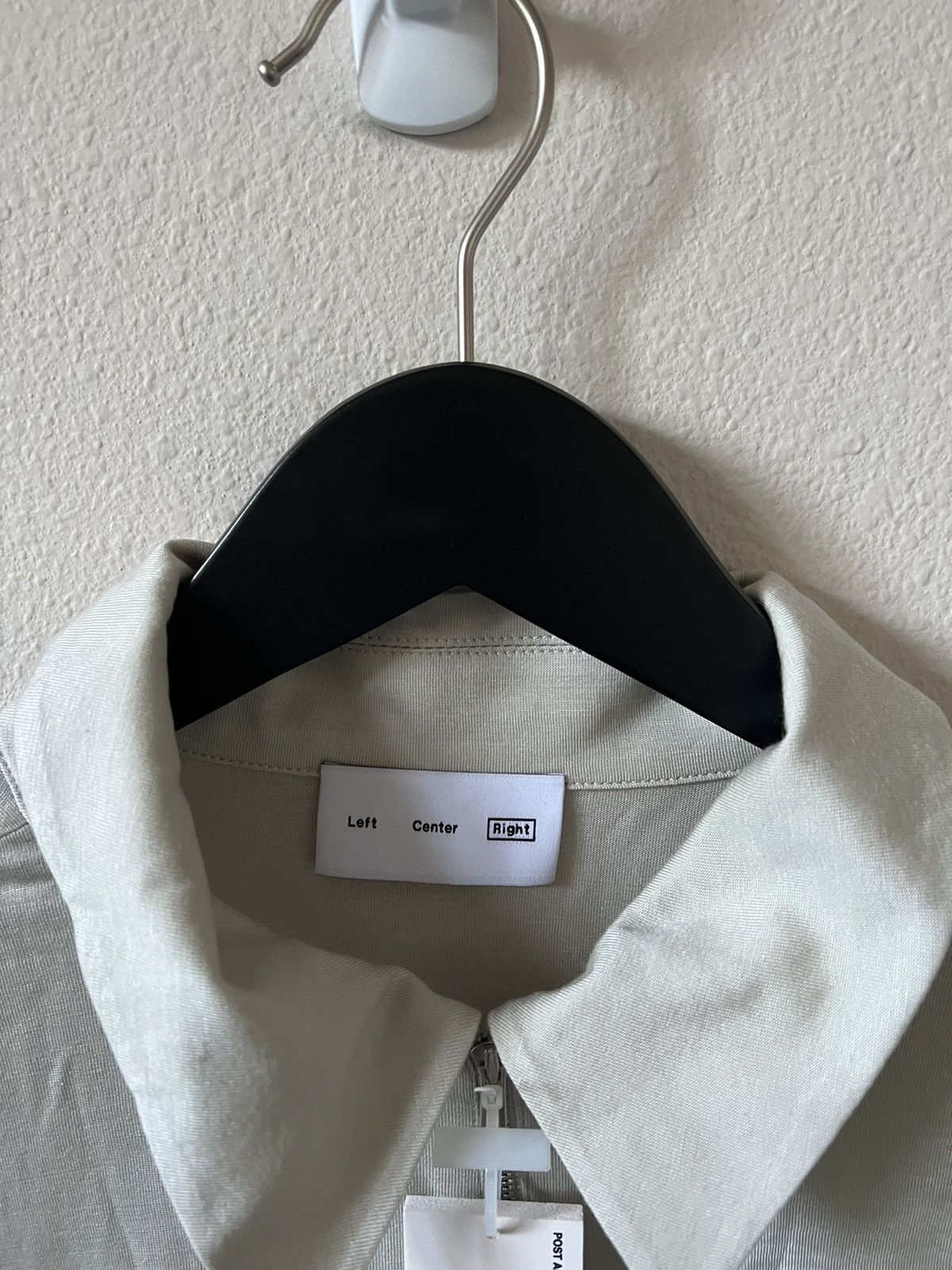 POST ARCHIVE FACTION (PAF) Post Archive Faction (PAF) Zip Up Right Shirt in Oat Size US XL / EU 56 / 4 - 5 Thumbnail