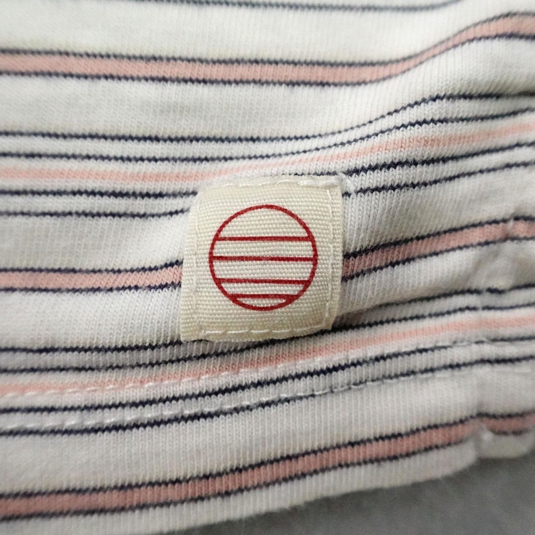 Marine Layer Marine Layer Polo Shirt Mens M White Pink Striped Pima Cotton Performance Size US M / EU 48-50 / 2 - 3 Thumbnail
