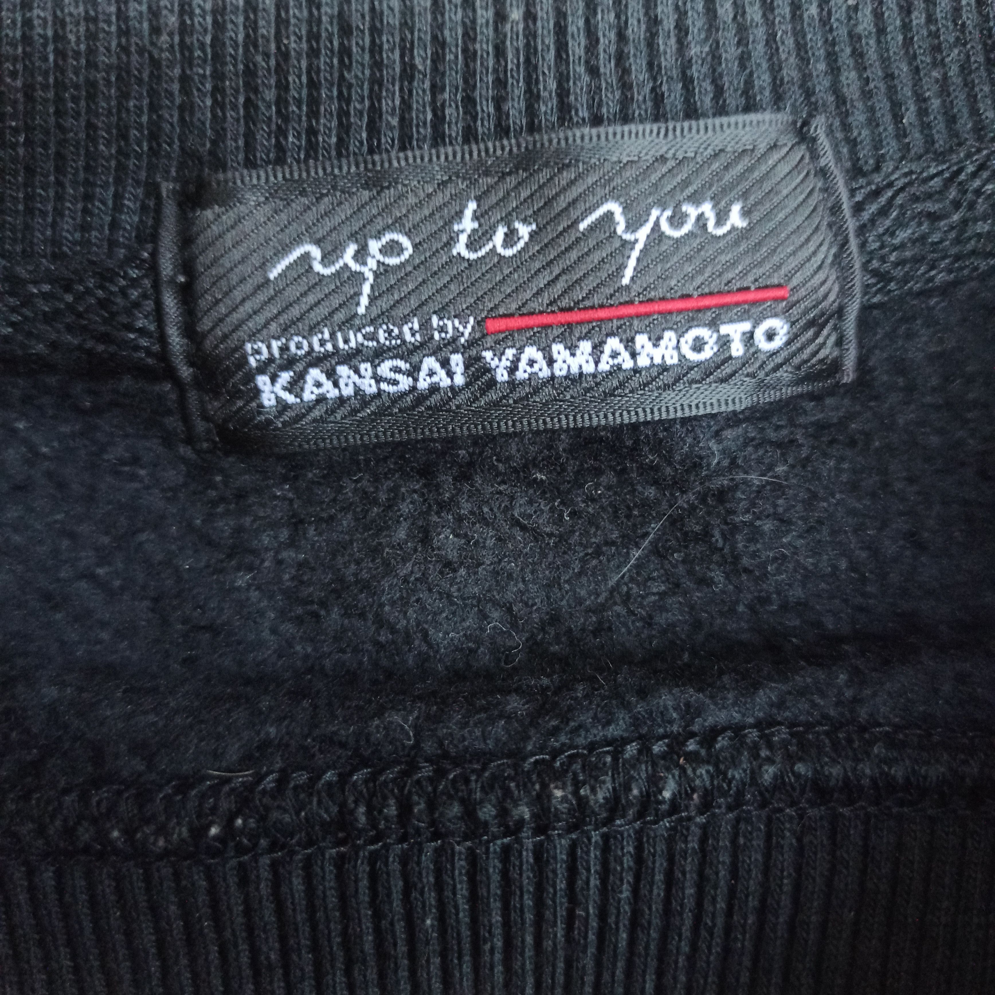 Kansai Yamamoto Kansai Spellout Logo Pullover Sweatshirt Size M / US 6-8 / IT 42-44 - 6 Thumbnail