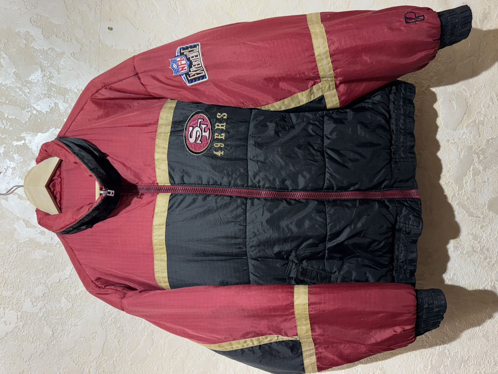 Other Vintage NFL San Francisco 49ers Pro Player Reversible Jacket Size US L / EU 52-54 / 3 - 1 Thumbnail