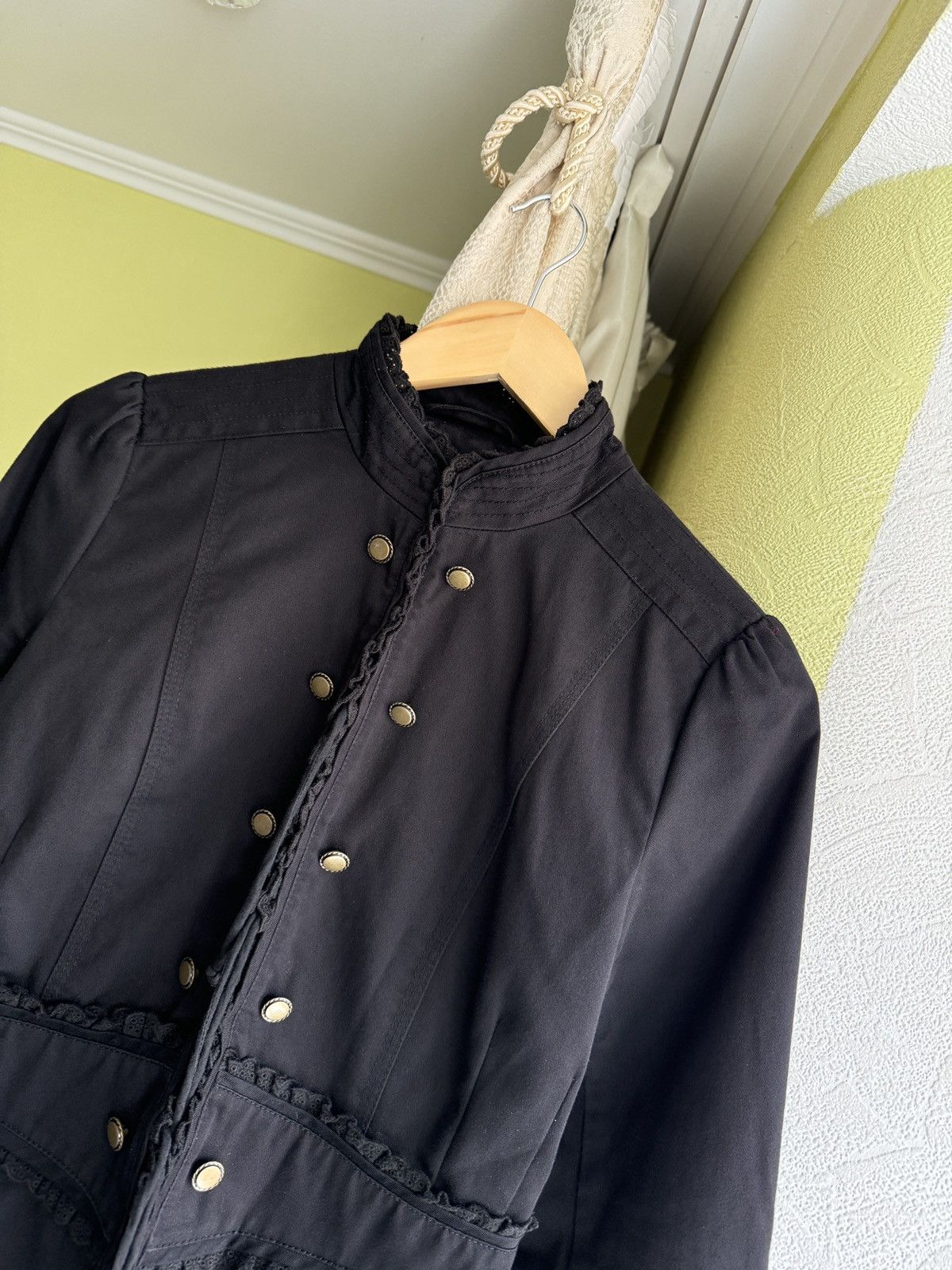 Hysteric Glamour 00s Military Napoleon Bohemian Jacket PPFM Style Avantgarde Size S / US 4 / IT 40 - 7 Thumbnail