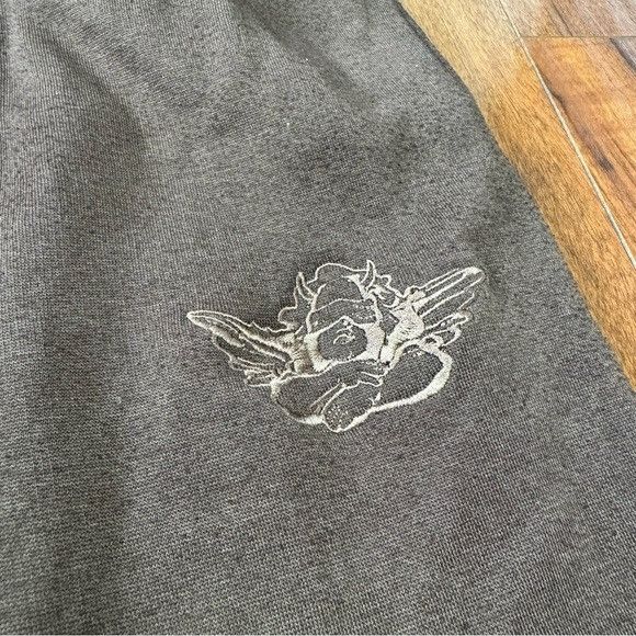 Boys Lie × Designer NEW BOYS LIE BROWN SWEATPANTS SZ SMALL S Size 22" - 2 Thumbnail