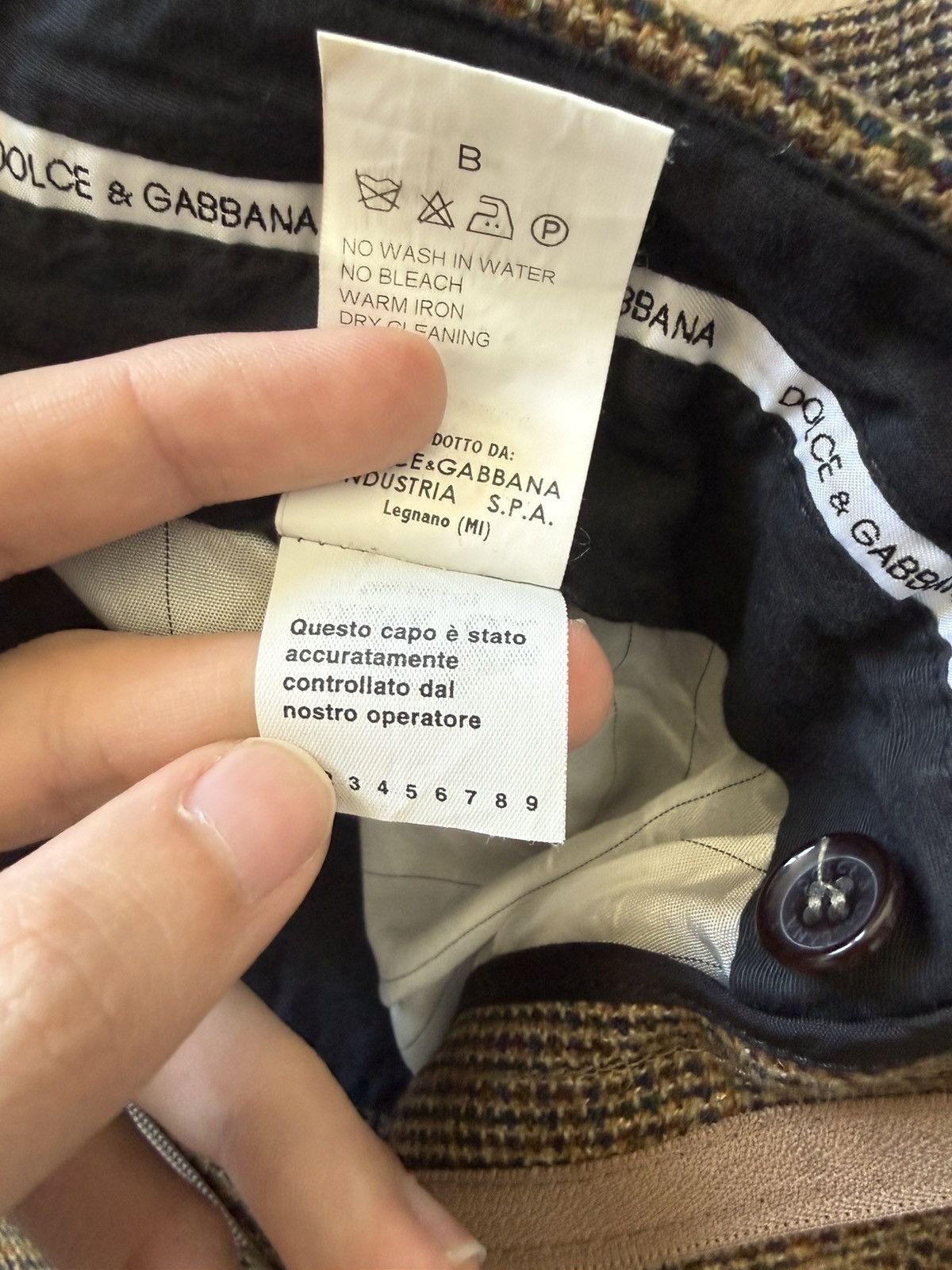 Dolce & Gabbana 90s Dolce&Gabbana wool pants Size US 34 / EU 50 - 6 Thumbnail
