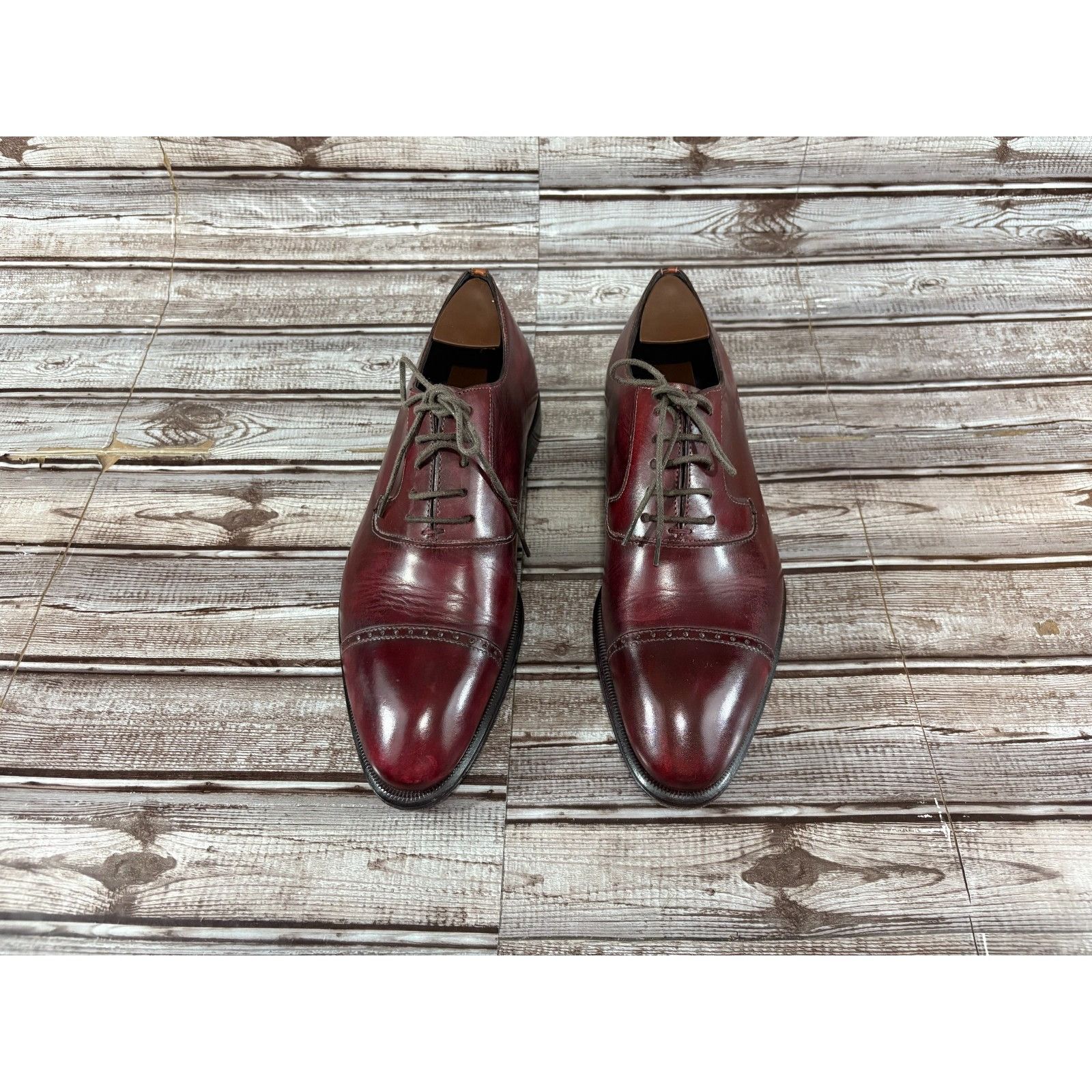 Other Stefano Branchini Oxford Dress Shoes size 7 color red bordea Size US 7 / EU 40 - 2 Thumbnail