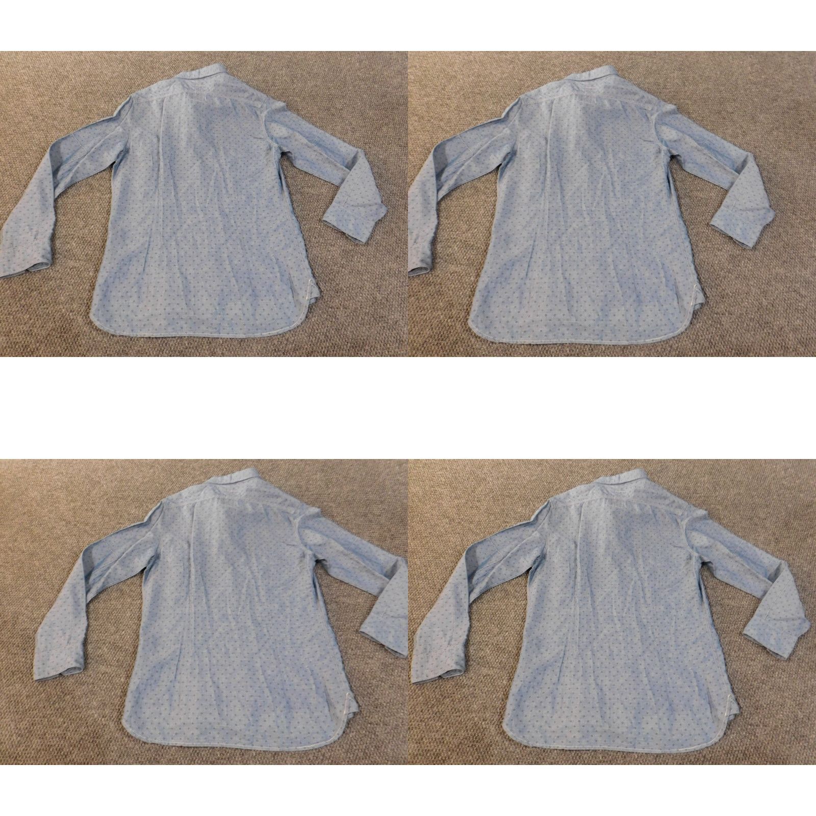 G-Star G-Star Shirt Men L Blue City Geometric Pockets NYC New York Button-Up Collared Long Sleeve Knit Cotton Vintage No? Size US L / EU 52-54 / 3 - 8 Thumbnail