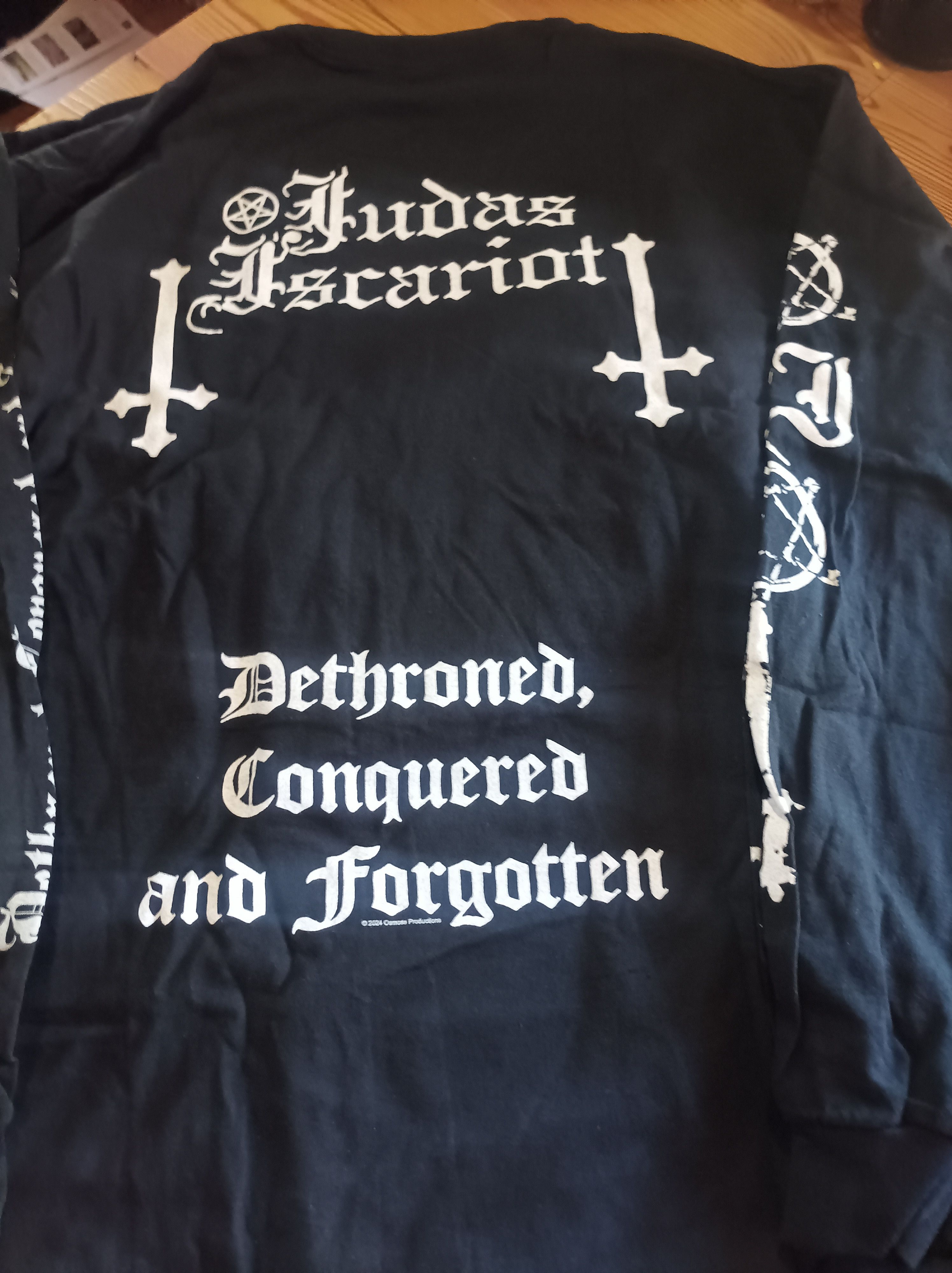 Vintage Judas Iscariot dethroned official Size US XL / EU 56 / 4 - 3 Thumbnail