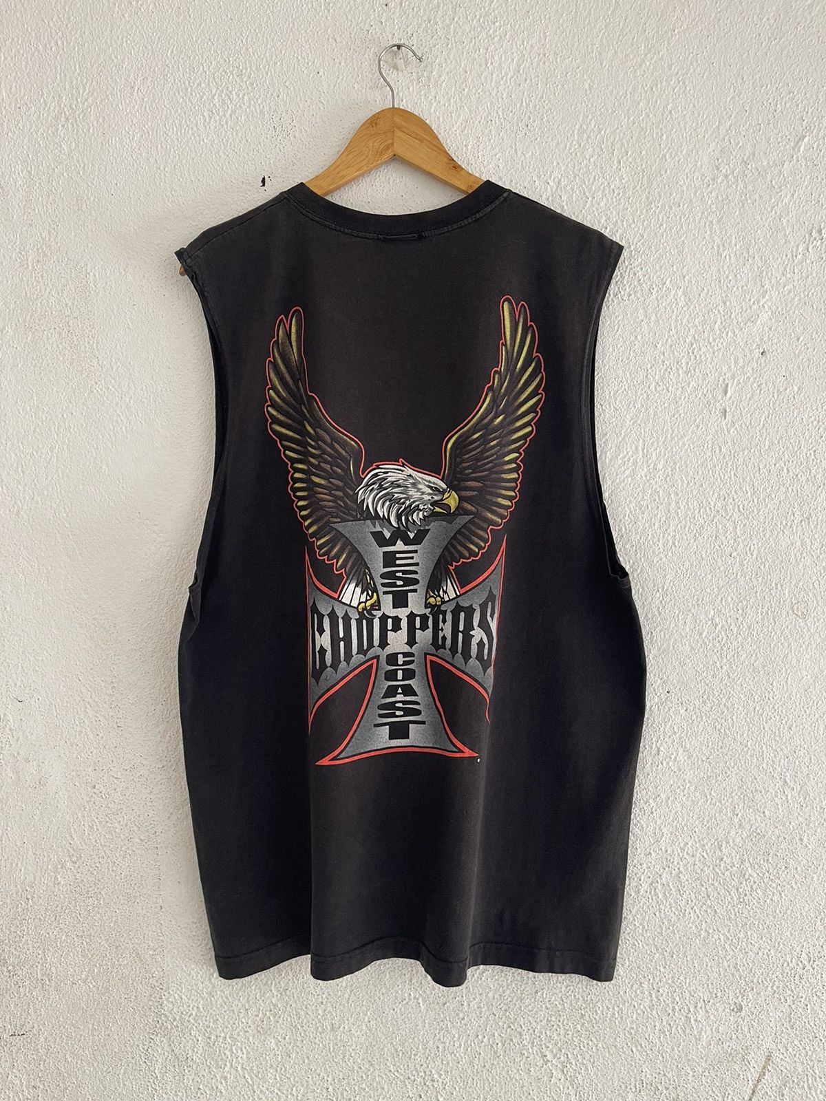 West Coast Choppers West Coast Choppers Jesse Jo Eagle Tank Top Faded Size US XL / EU 56 / 4 - 2 Thumbnail