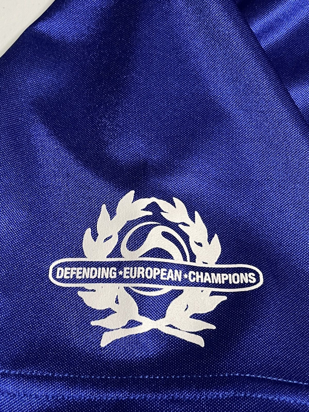 Adidas Adidas Greece Hellas Blue Soccer Jersey Size LARGE Size US L / EU 52-54 / 3 - 5 Thumbnail