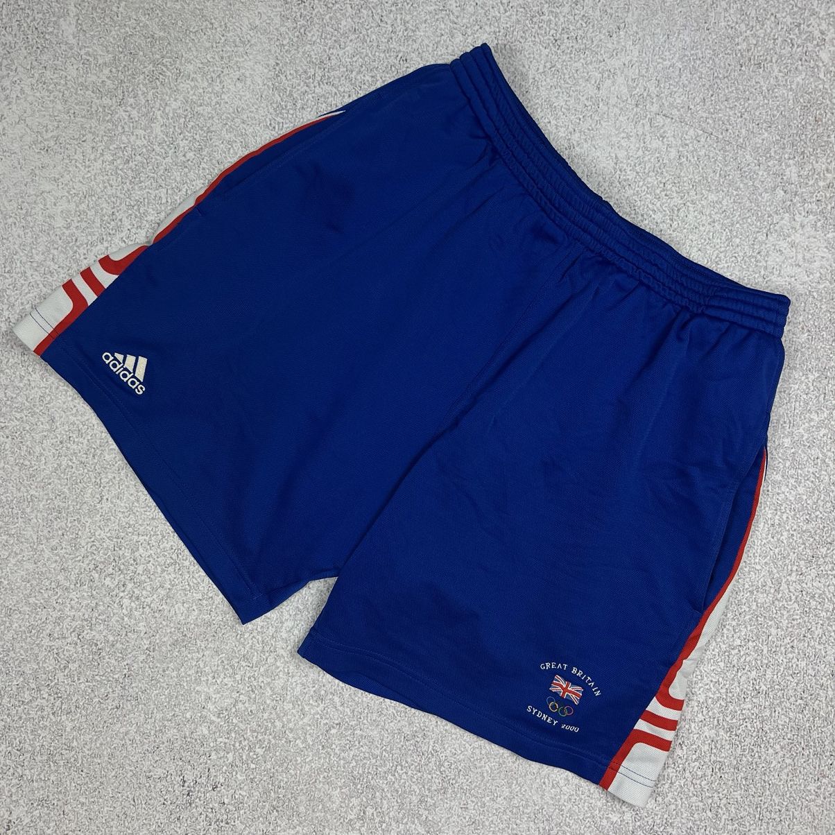 Adidas Vintage Adidas Great Britain Shorts Sydney 2000 Olimpics Size US 32 / EU 48 - 1 Thumbnail