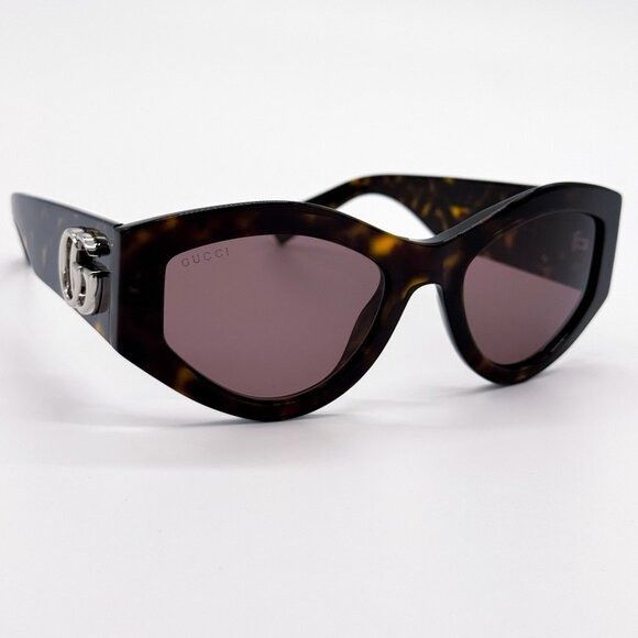 Gucci NEW GUCCI GG1951S 002 SUNGLASSES HAVANA BROWN WOMEN CAT EYE Size ONE SIZE - 8 Thumbnail