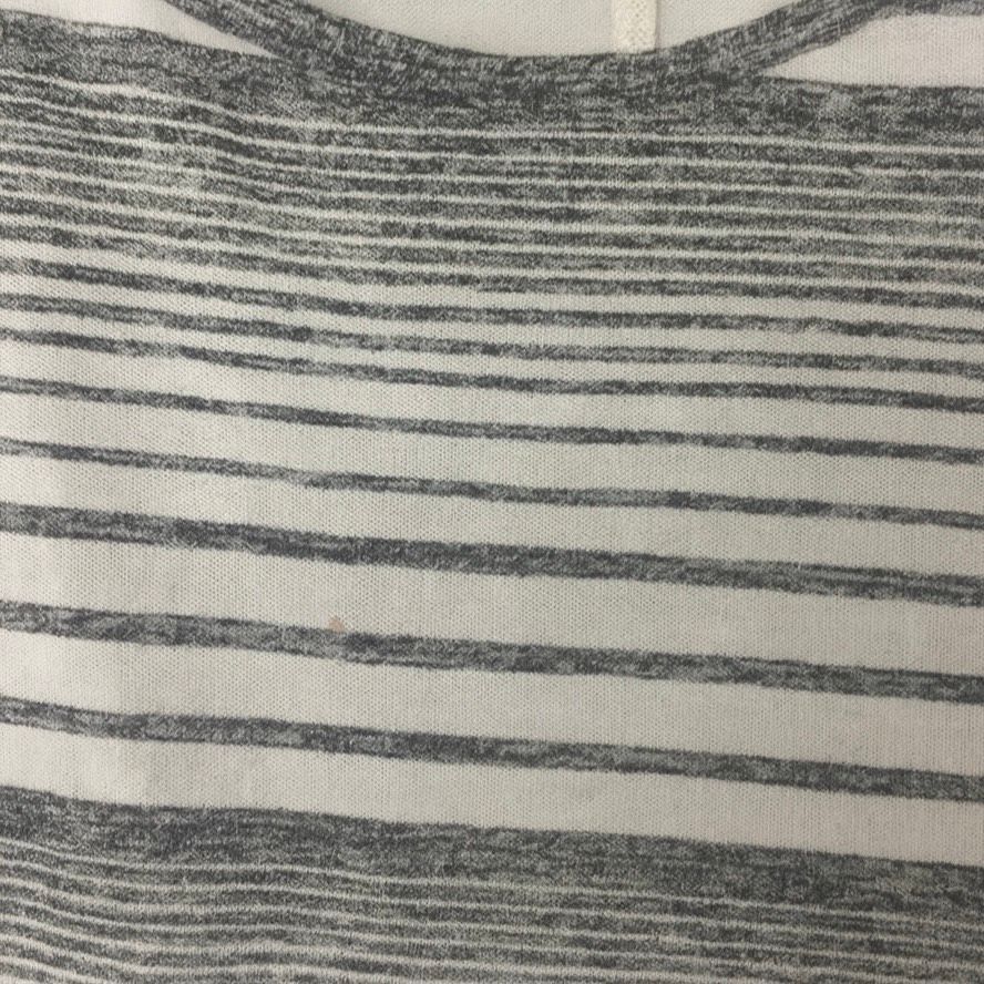 Other Saint Tropez West Women’s XL Gray White Striped Hi-Low Hem L Size XL / US 12-14 / IT 48-50 - 4 Thumbnail