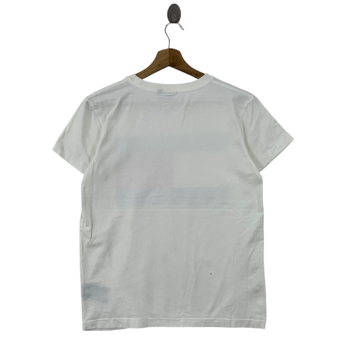 Tommy Hilfiger Vintage TOMMY HILFIGER JEANS Big Flag Logo Tee Shirt Top Size M / US 6-8 / IT 42-44 - 5 Thumbnail