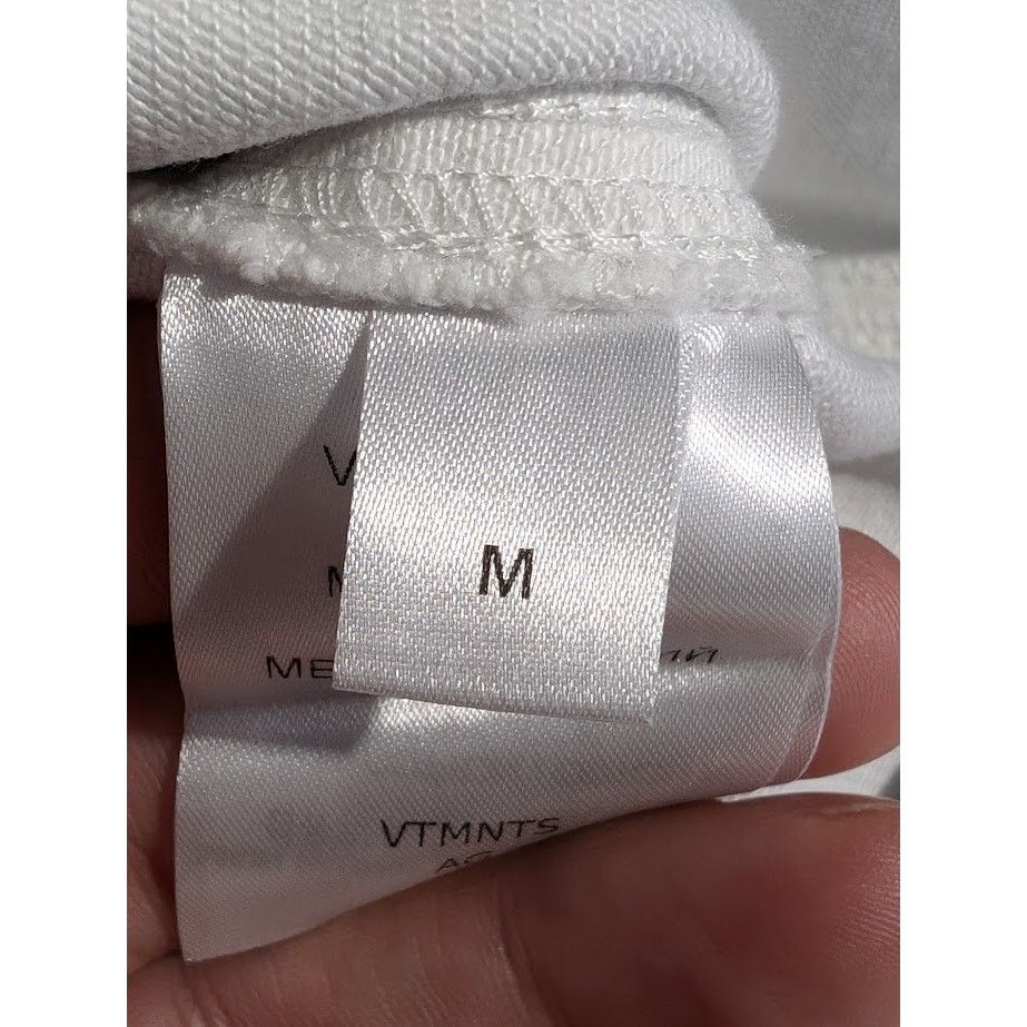 VTMNTS o1rshd1 Metallic Denim Shirt in Metallic Silver Size US M / EU 48-50 / 2 - 18 Thumbnail