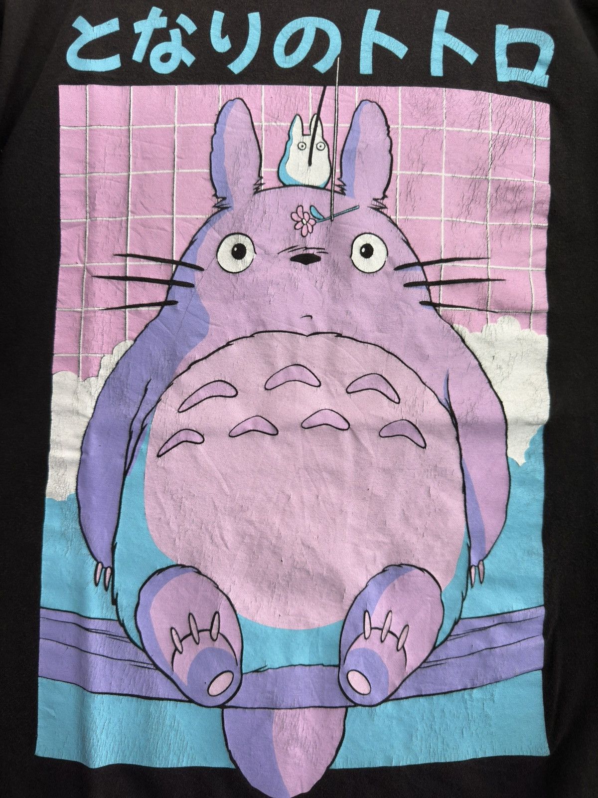 Anime My Neighbor Totoro Hayao Miyazaki Studio Ghibli T Shirt Size US L / EU 52-54 / 3 - 2 Thumbnail