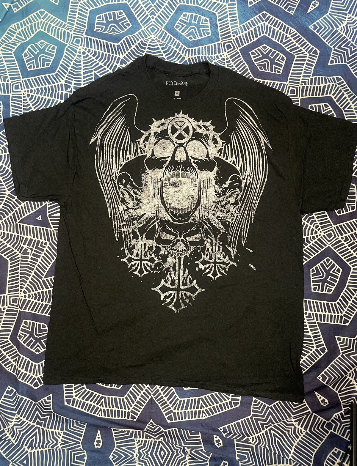 Actual Hate × Ken Carson × Rap Tees Ken Carson EU Tour Shirt Size US XL / EU 56 / 4 - 1 Thumbnail