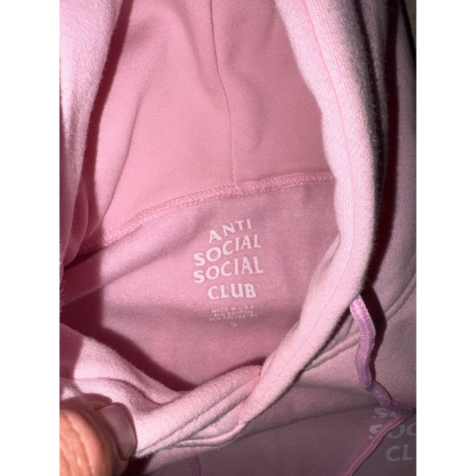 Anti Social Social Club Anti Social Social Club Women’s sweater pink small Size S / US 4 / IT 40 - 5 Thumbnail