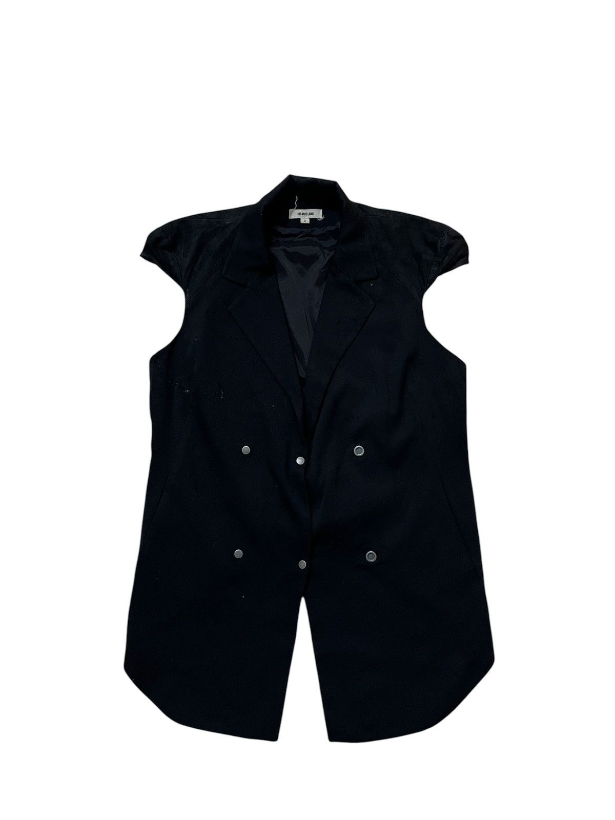 Helmut Lang × Japanese Brand × Vintage Helmut Lang Vest Size US S / EU 44-46 / 1 - 1 Thumbnail