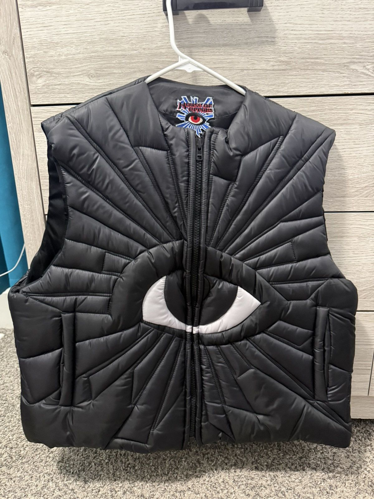 House of Errors House Of Errors All Seeing Puffer Vest Size US M / EU 48-50 / 2 - 1 Thumbnail