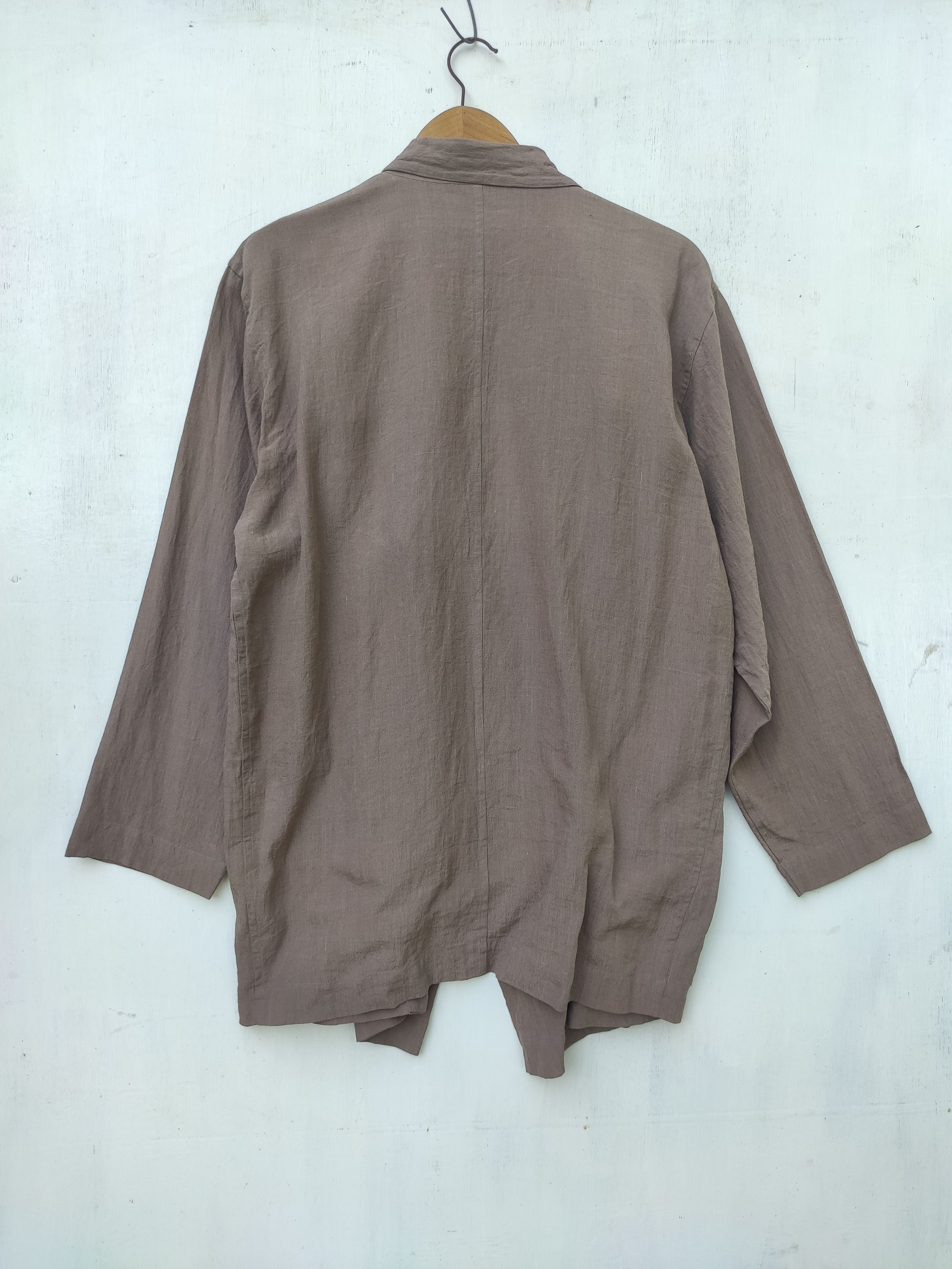 Issey Miyake 🔥 Archives 🔥Plantation by Issey Miyake kimono jacket linen Size US M / EU 48-50 / 2 - 6 Thumbnail