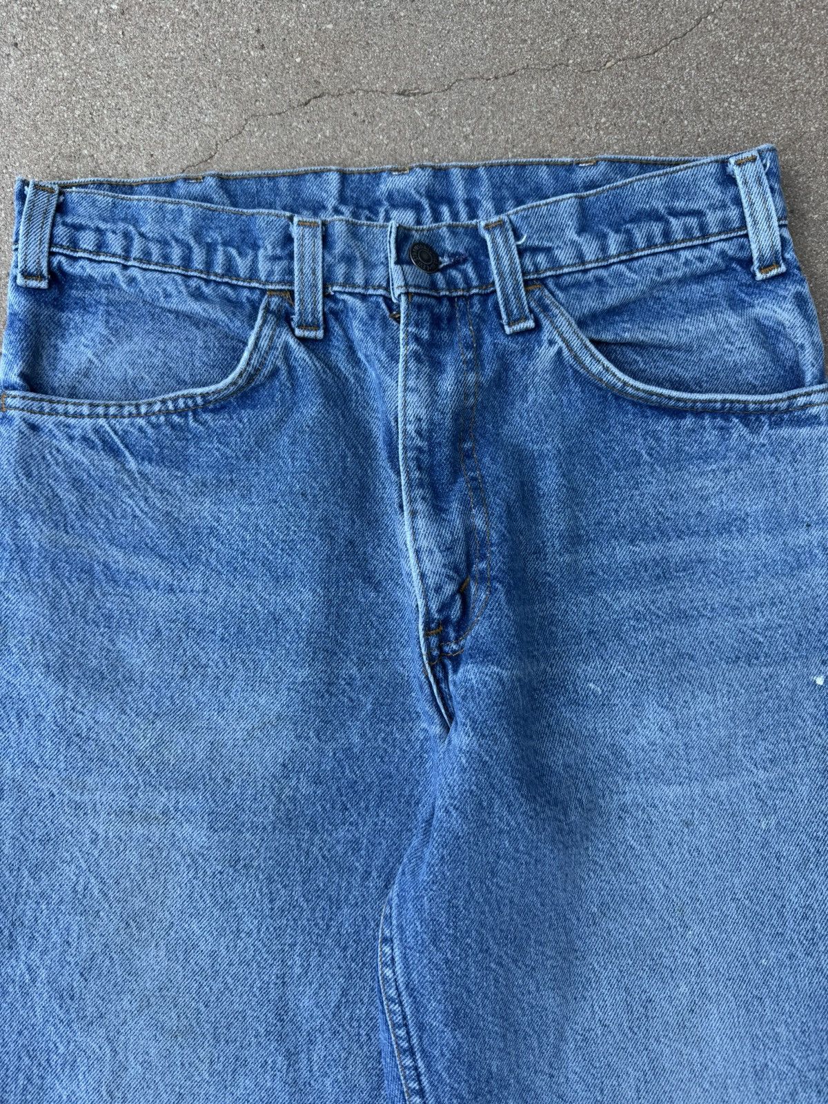 Levi's Vtg 70’s Levi’s 646 Orange Tab Bellbottom Flare Jeans 30x30 Size US 30 / EU 46 - 4 Thumbnail