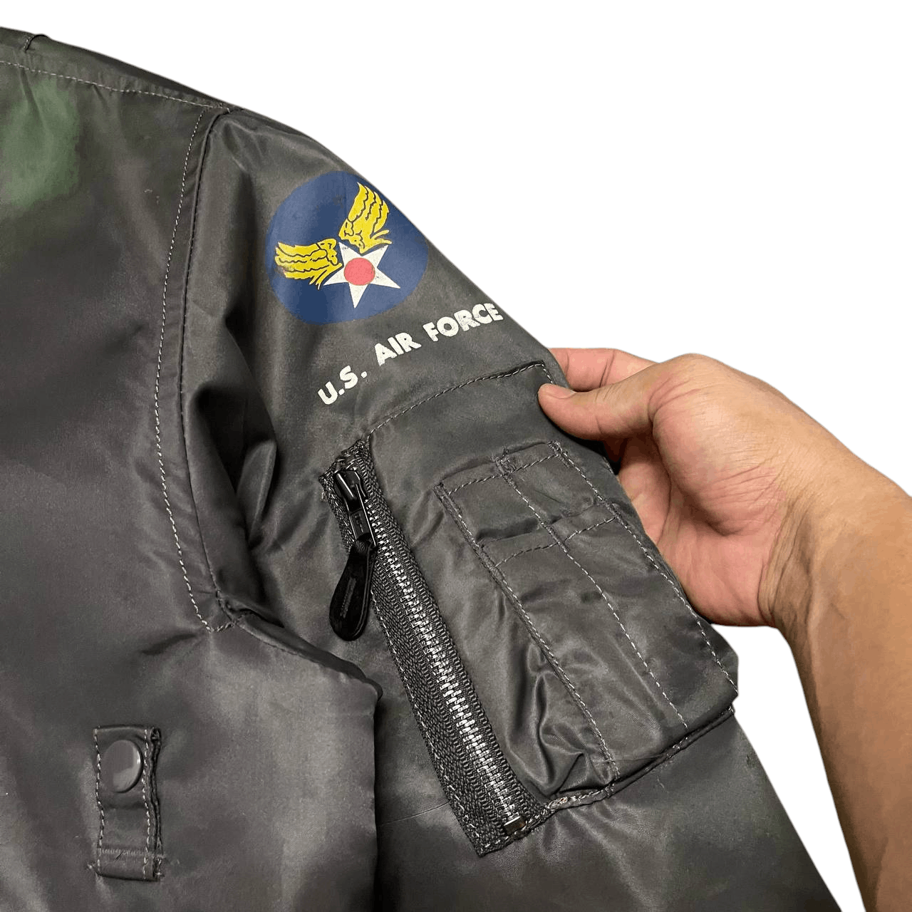 Other Vintage C-Boy US Air Force Military Bomber Jacket Size US L / EU 52-54 / 3 - 5 Thumbnail