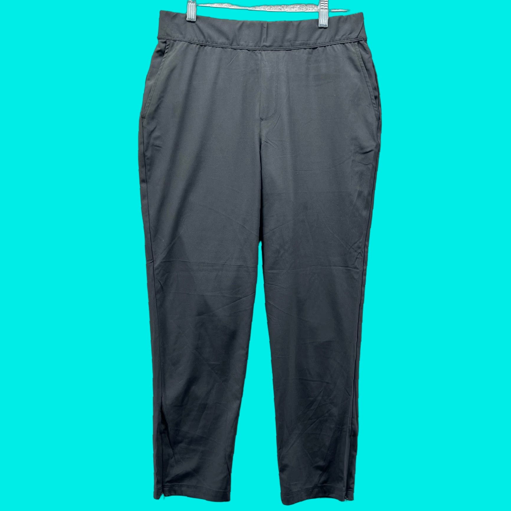 Tommy Bahama Tommy Bahama Sweatpants Pants Womens Large Black Everyday Active Knit Jogger Tapered Casual Size 36" / US 14 / IT 50 - 1 Thumbnail