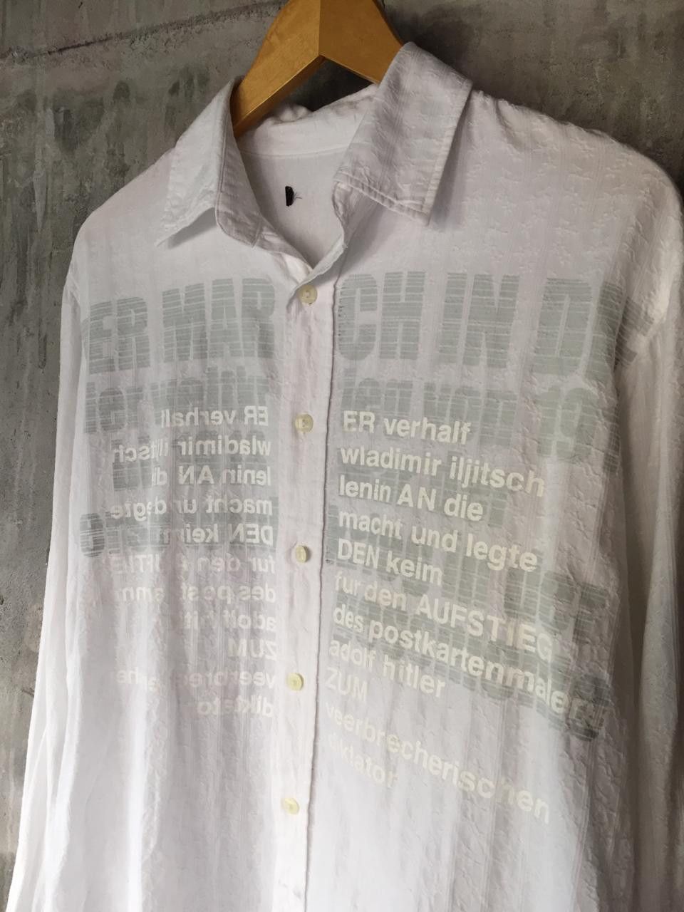 Beauty Beast × If Six Was Nine × Japanese Brand IN THE ATTIC ARCHIVE ADOLF HITLER DER WELTKRIEG VON 1914 Size US L / EU 52-54 / 3 - 2 Thumbnail