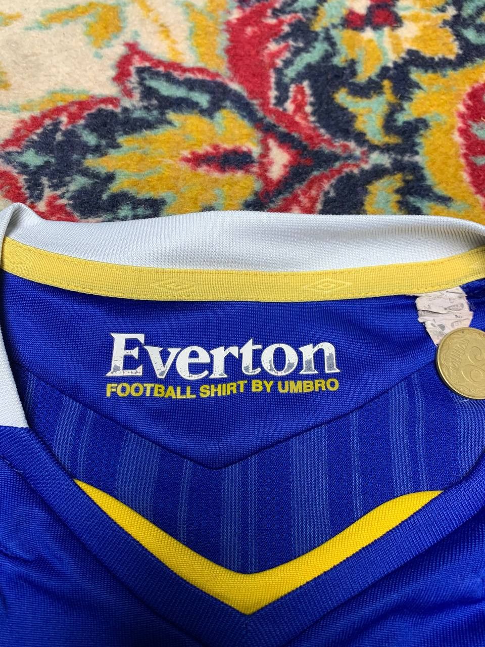 Umbro EVERTON ENGLAND 2007/2008 HOME FOOTBALL SHIRT JERSEY UMBRO Size US M / EU 48-50 / 2 - 2 Thumbnail