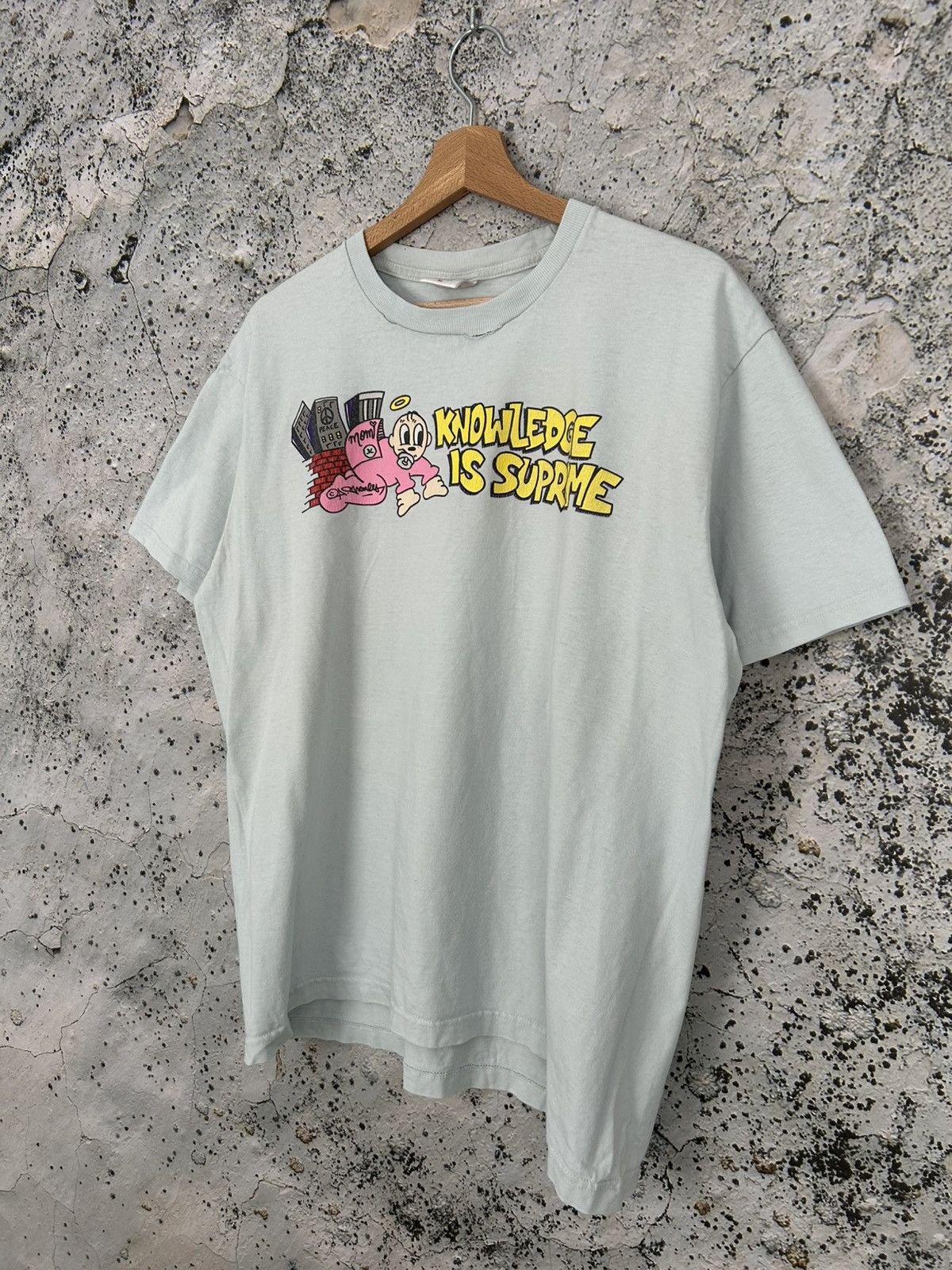 Supreme Knowledge is Supreme Graphic Tee Streetwear Skate Baggy Size US M / EU 48-50 / 2 - 2 Thumbnail