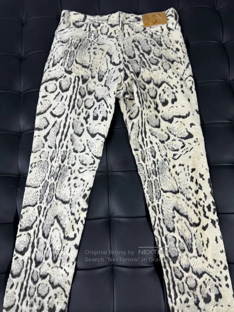 Martine Rose Martine Rose White Leopard Print Pants Size US 32 / EU 48 - 2 Thumbnail