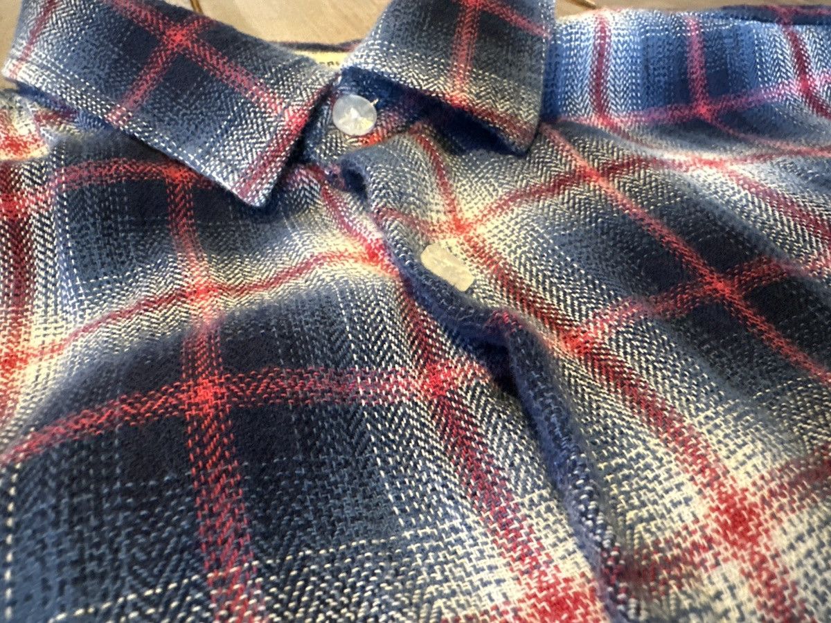 J.Lindeberg J Lindberg Slim Fit Brushed Plaid Button Up Medium Size US M / EU 48-50 / 2 - 2 Thumbnail