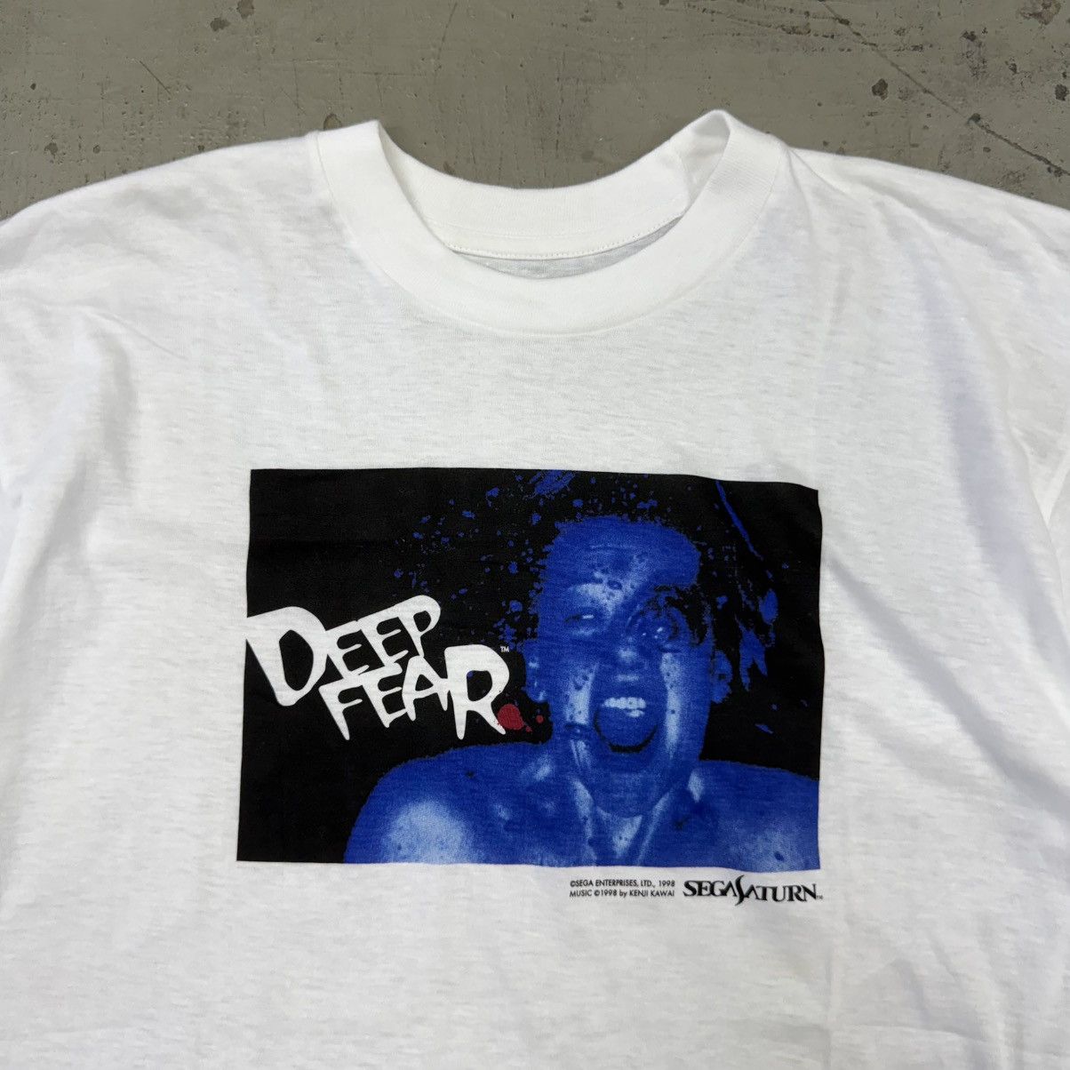 Nintendo × Vintage Vintage 1998 Deep Fear Video Game Sega Tee Size US M / EU 48-50 / 2 - 2 Thumbnail