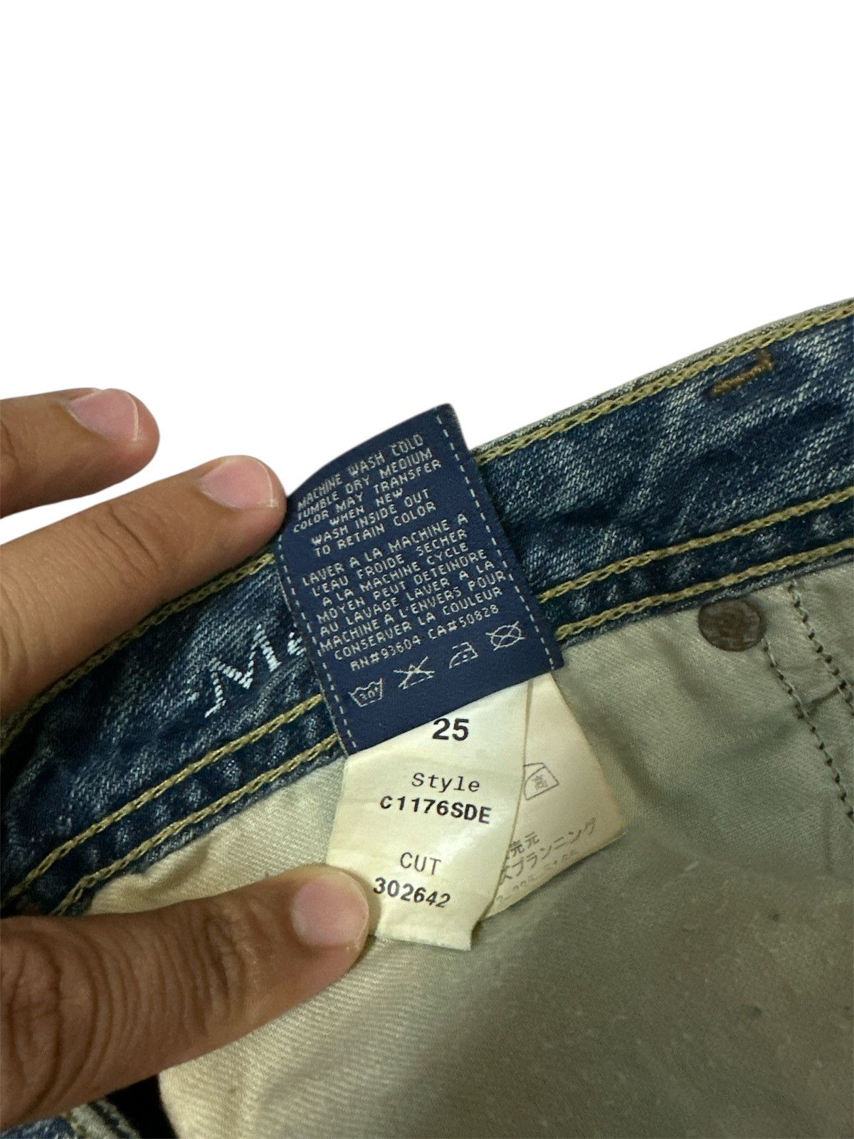 Rick Owens 2000s J & Company Flare Jeans Beauty Beast Goa Lgb Y2K Style Size US 28 / EU 44 - 11 Thumbnail