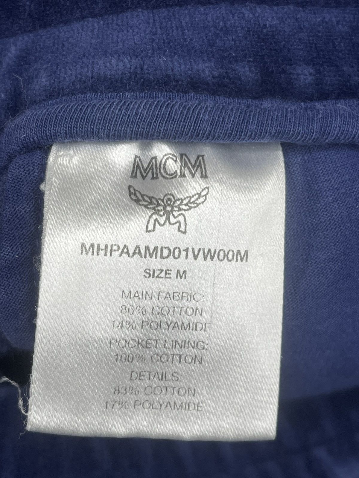 MCM Size M - MCM Logo Velour Track Pants Monogram Size US 32 / EU 48 - 7 Thumbnail