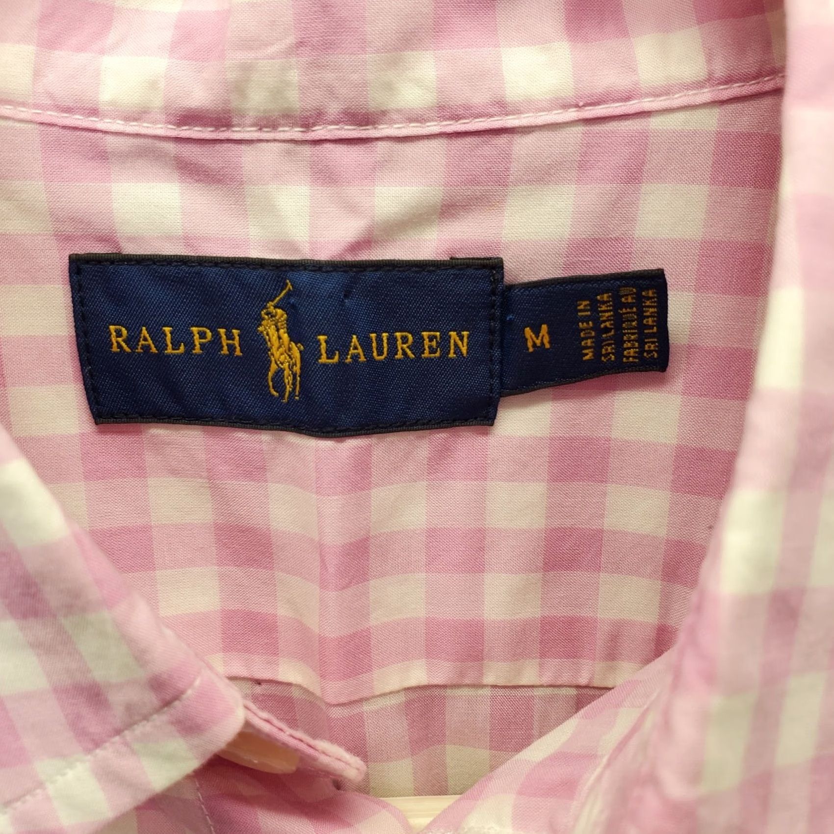 Ralph Lauren Ralph Lauren Shirt Mens M Multicolor Check Button-Down Collar Polo Pony Logo Button-Up Size US M / EU 48-50 / 2 - 5 Thumbnail