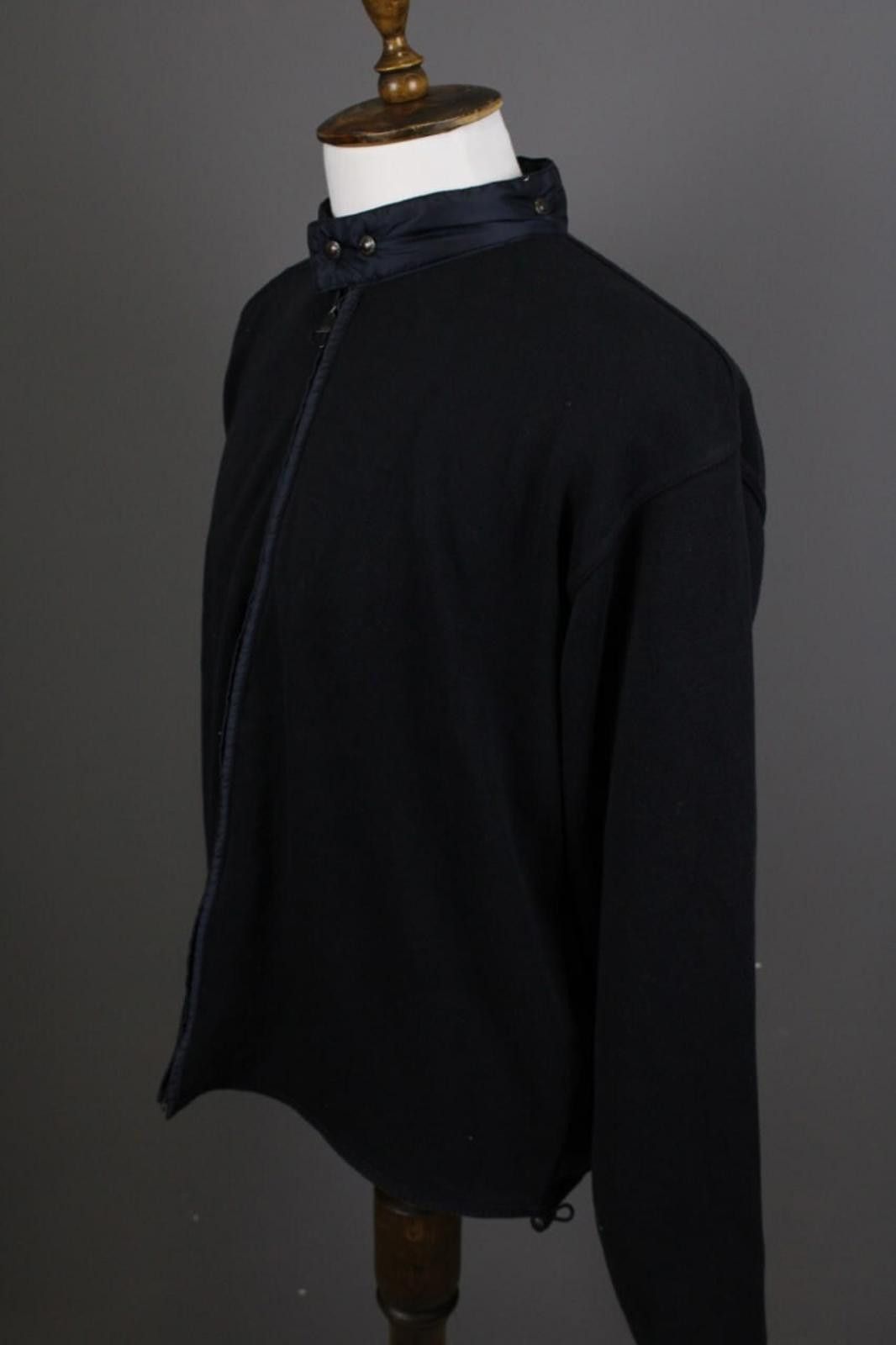 Adidas Adidas Vintage Black Full Zip High Neck Jacket Size XL Size XL / US 12-14 / IT 48-50 - 5 Thumbnail