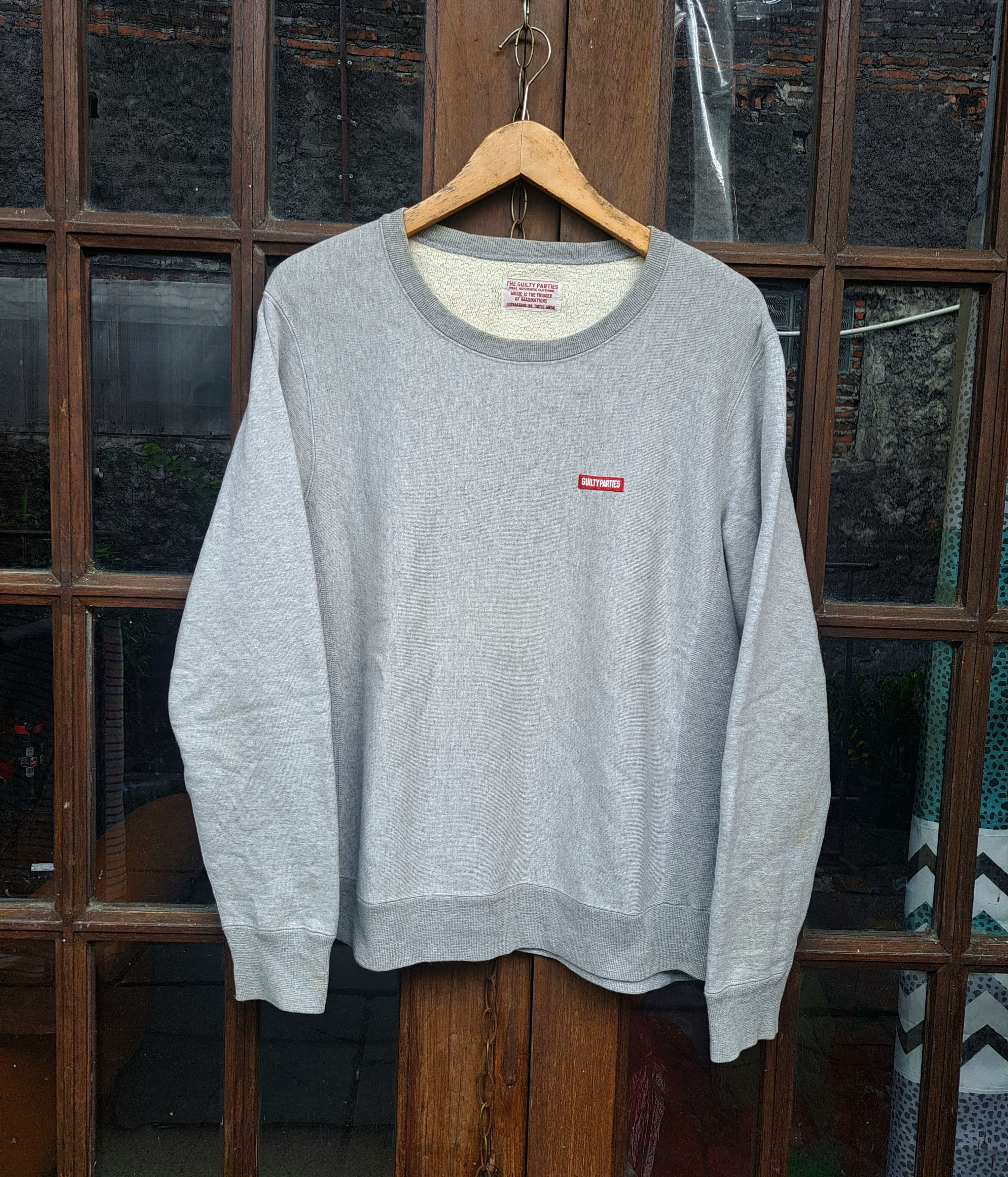 Wacko Maria Wacko Maria Sweatshirts Gray Mens Medium Size US M / EU 48-50 / 2 - 3 Thumbnail