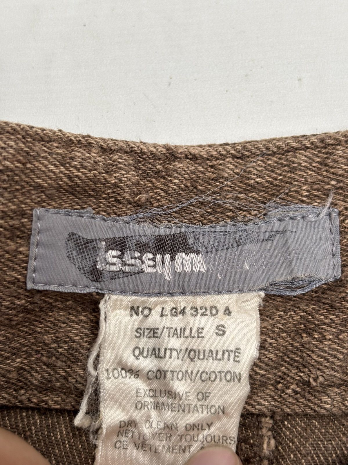 Homme Plisse Issey Miyake 1980s High Waist Textured Gurkha Pants Size US 29 - 3 Thumbnail
